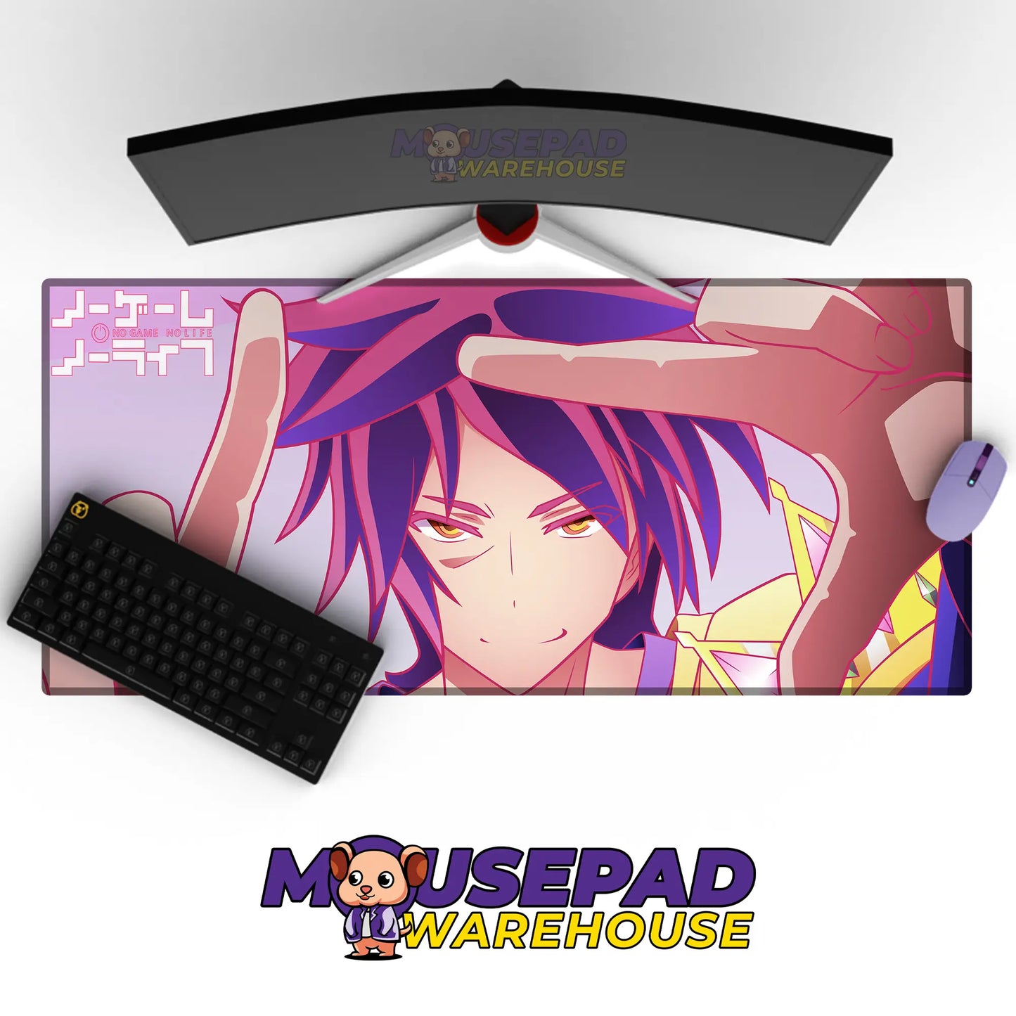 No Game No Life Anime Mousepad 818362 - Mousepad Warehouse