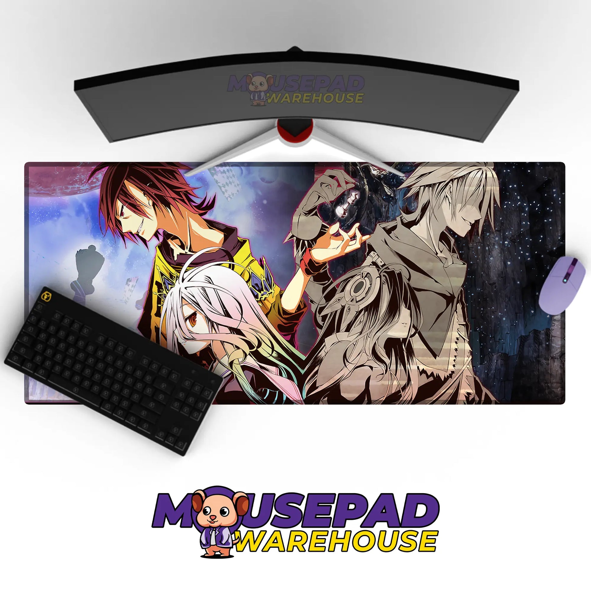 No Game No Life Anime Mousepad 819294 - Mousepad Warehouse