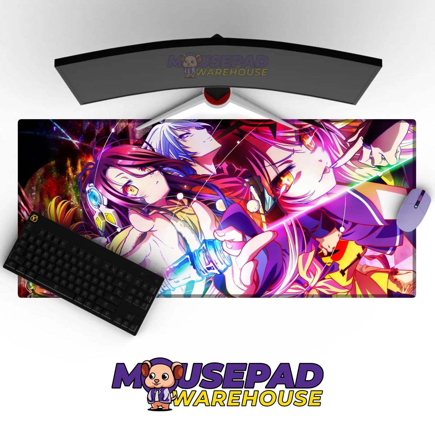 No Game No Life Anime Mousepad 837892 - Mousepad Warehouse