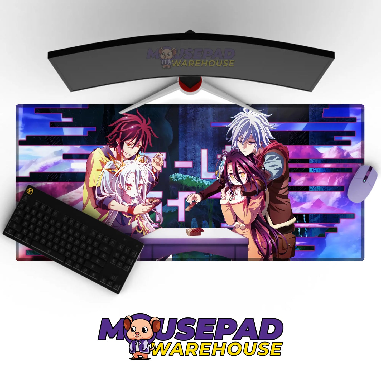 No Game No Life Anime Mousepad 862158 - Mousepad Warehouse