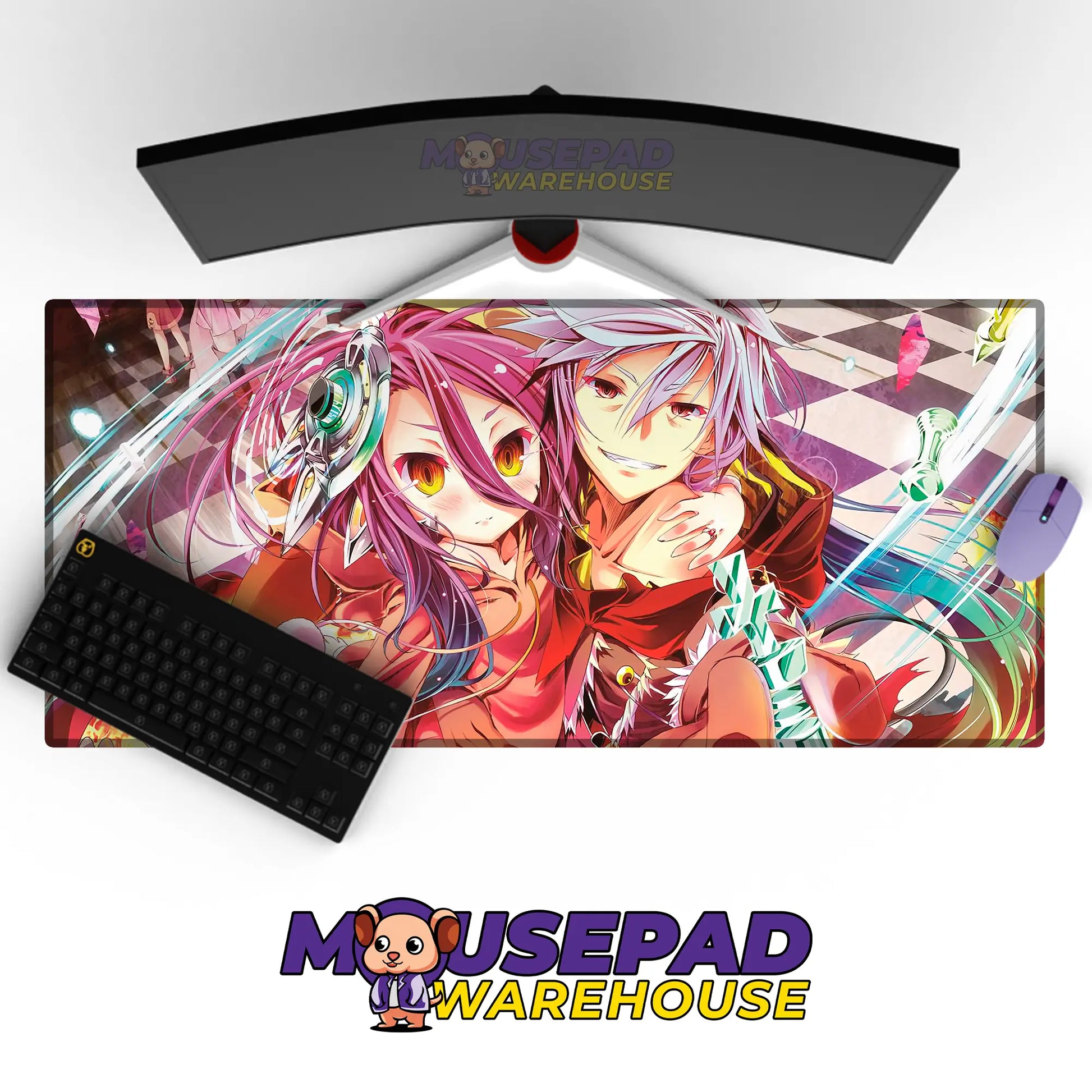 No Game No Life Anime Mousepad 863161 - Mousepad Warehouse