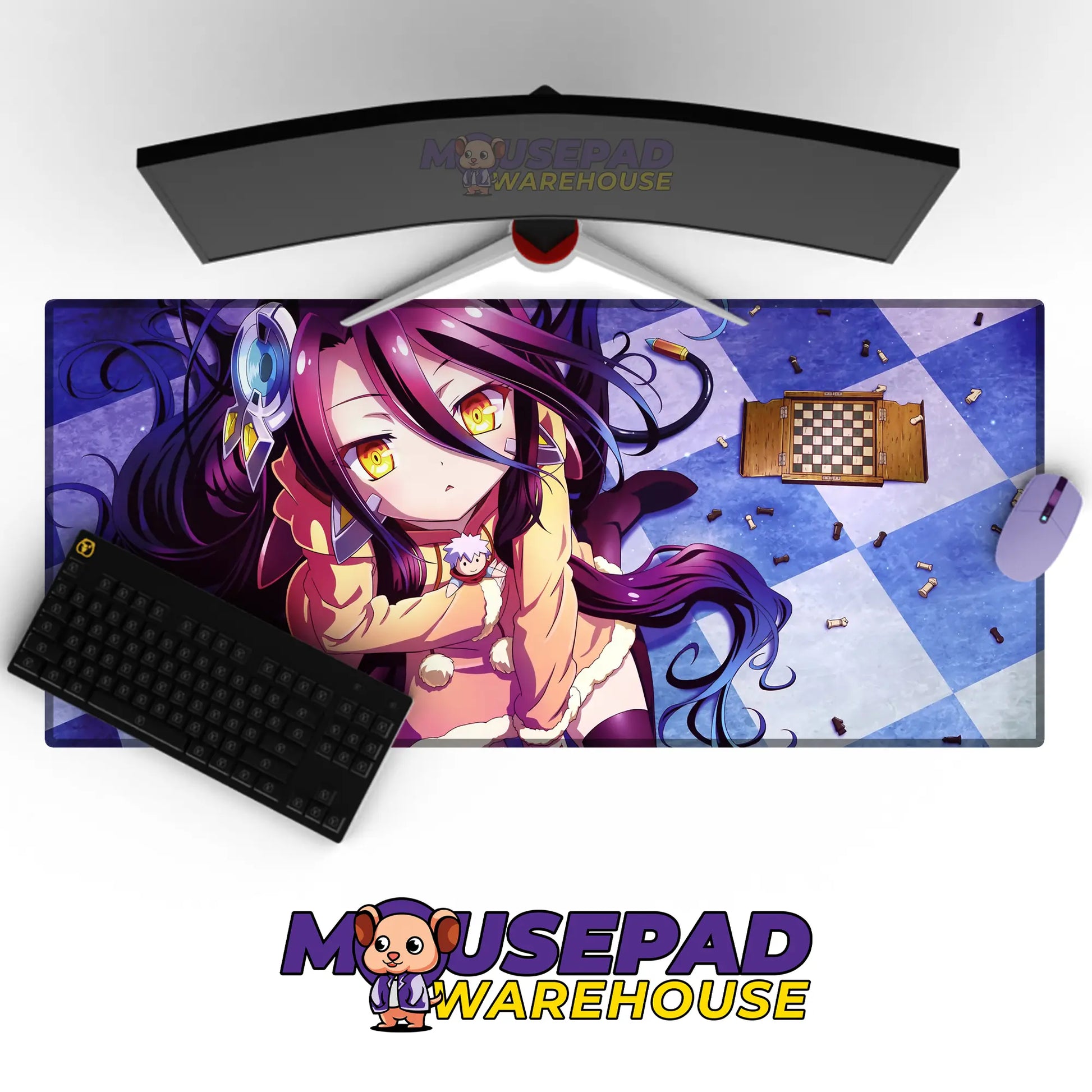 No Game No Life Anime Mousepad 873661 - Mousepad Warehouse