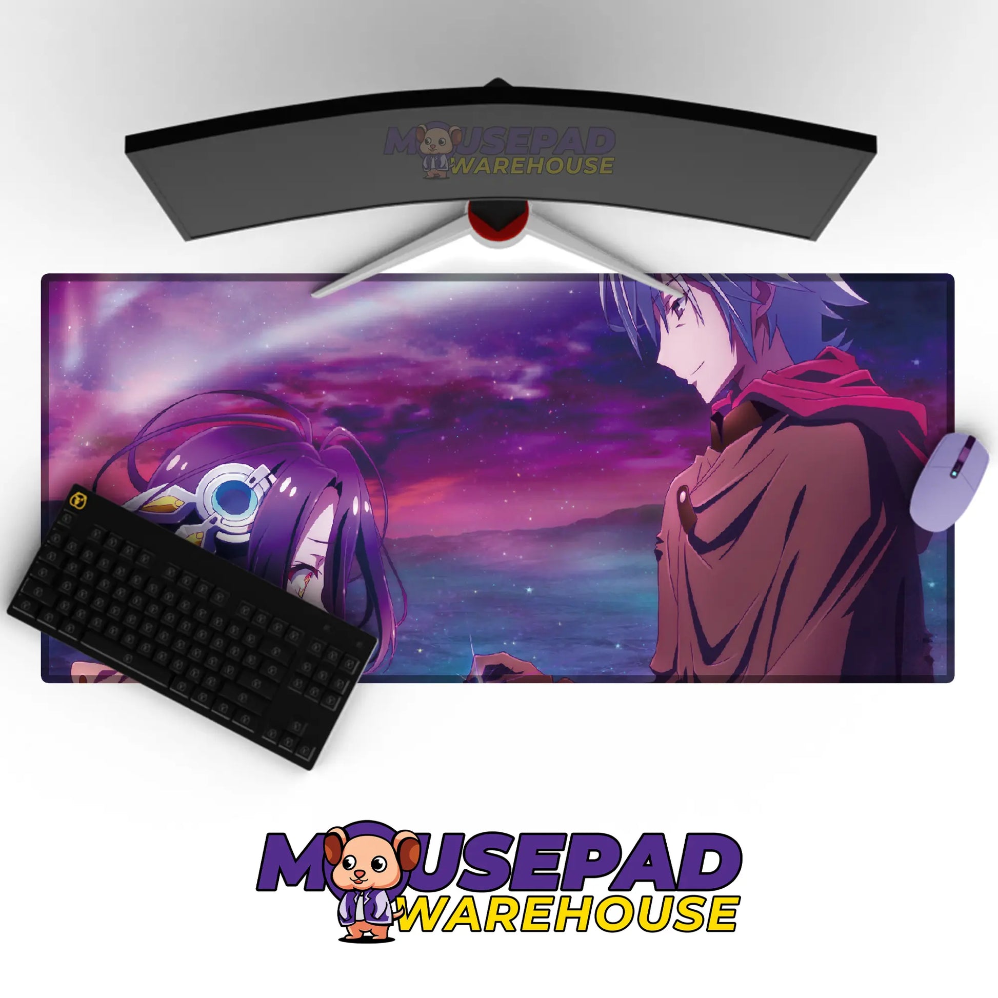 No Game No Life Anime Mousepad 905346 - Mousepad Warehouse