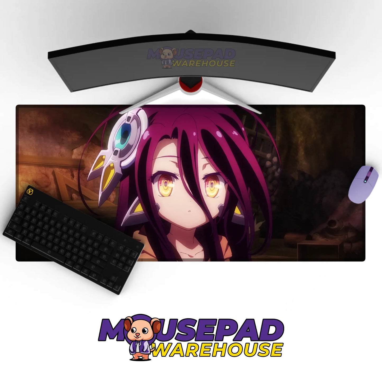 No Game No Life Anime Mousepad 905429 MousepadWarehouse.com