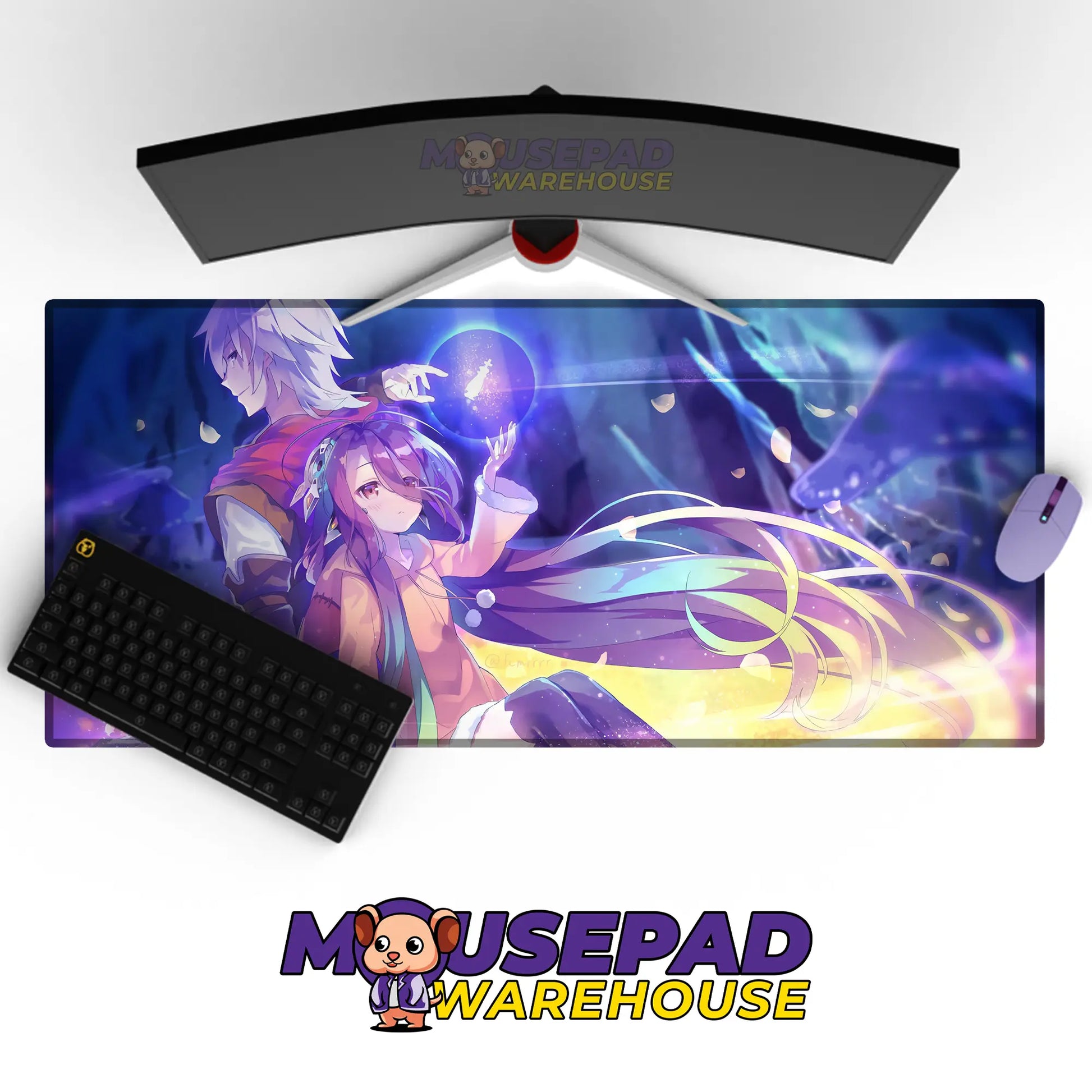 No Game No Life Anime Mousepad 931522 - Mousepad Warehouse