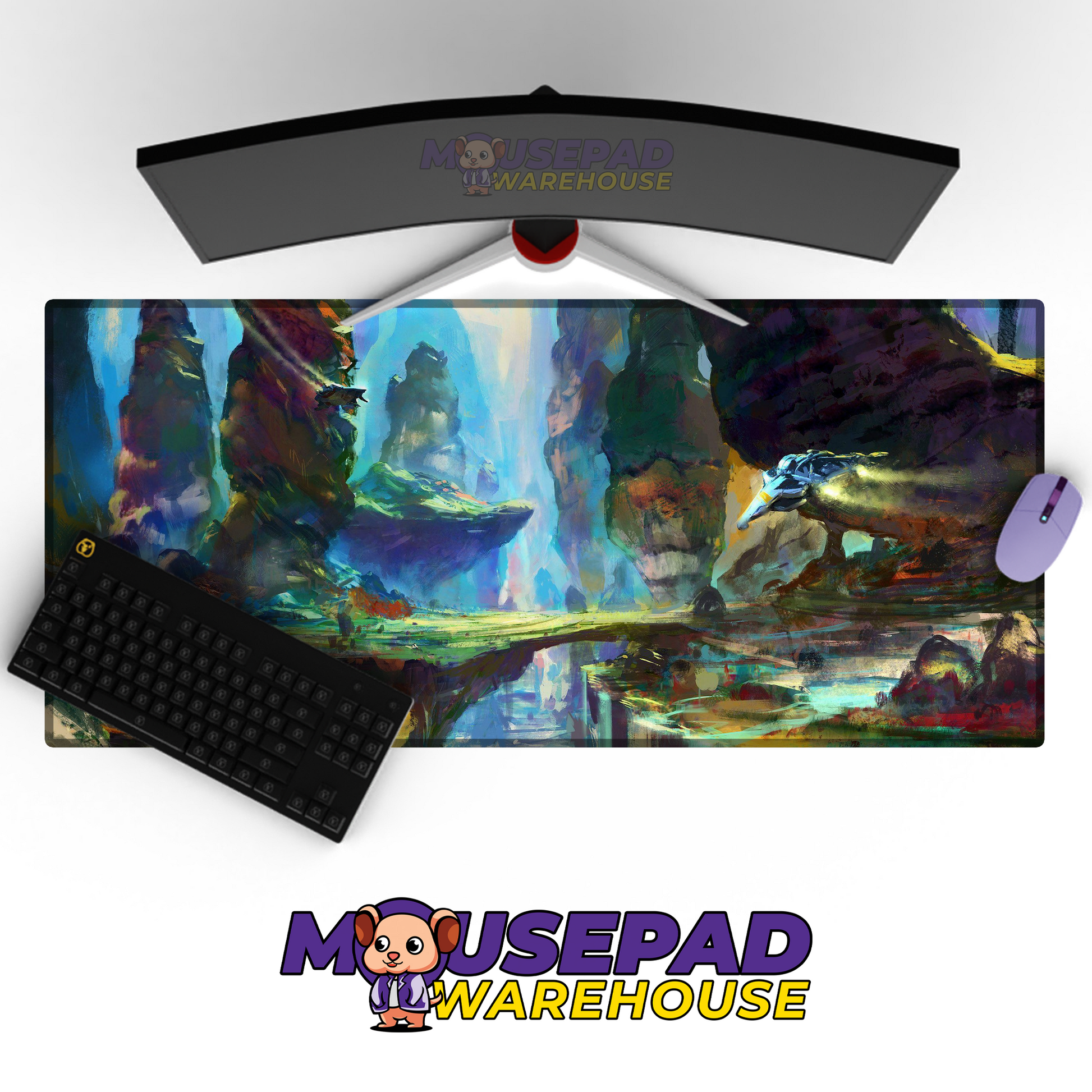 No Mans Sky V10 Mousepad Mockup