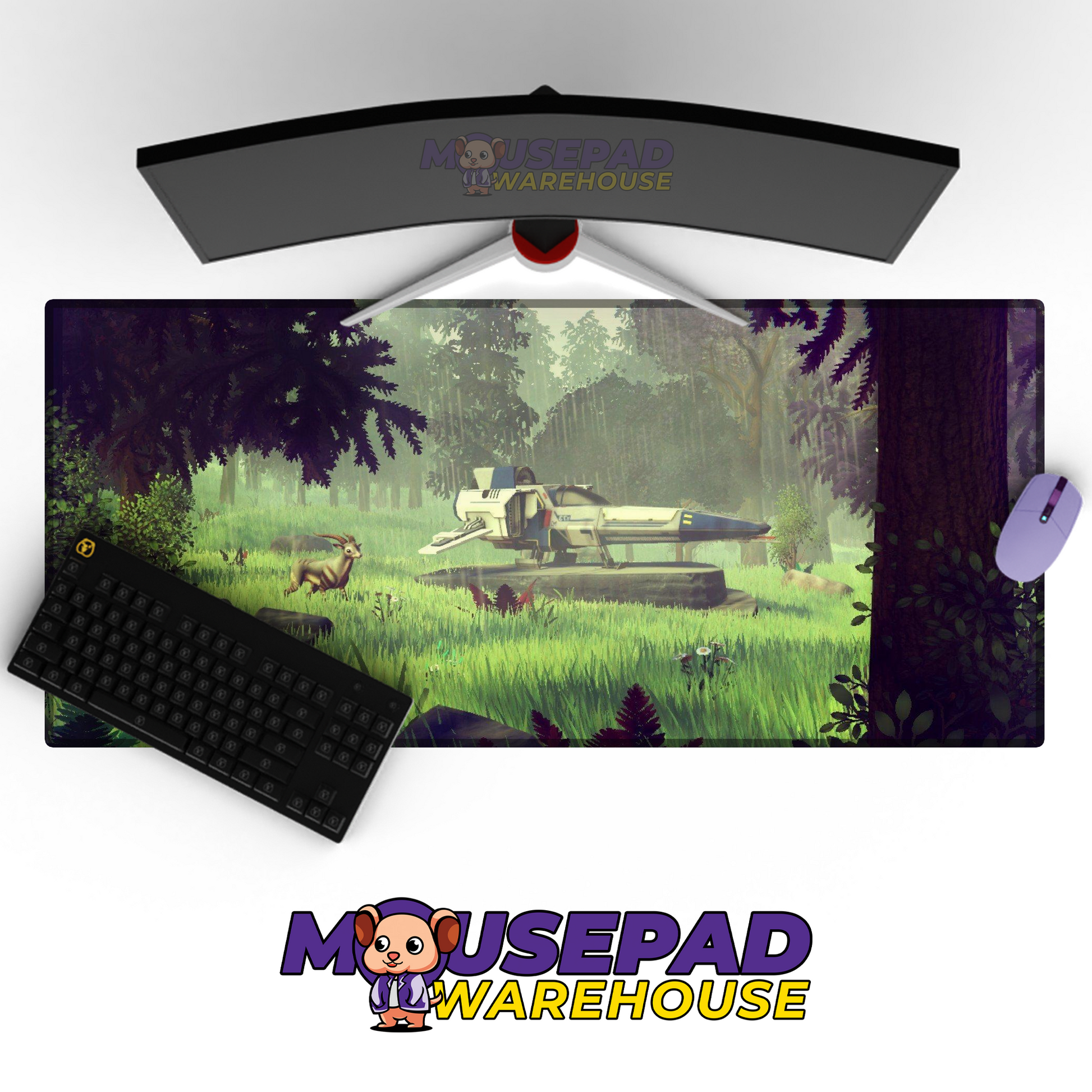 No Mans Sky V11 Mousepad Mockup