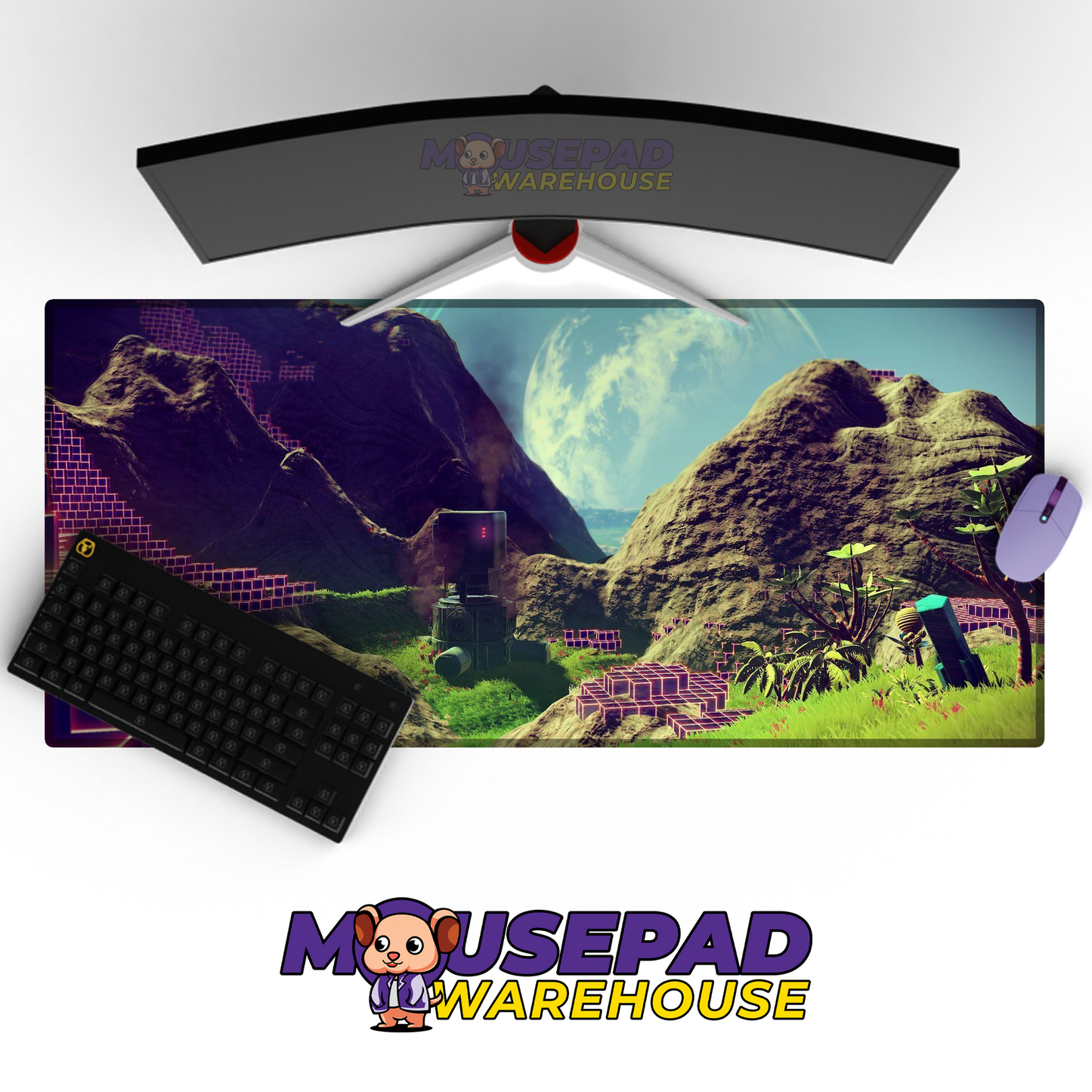 No Mans Sky V15 Mousepad Mockup