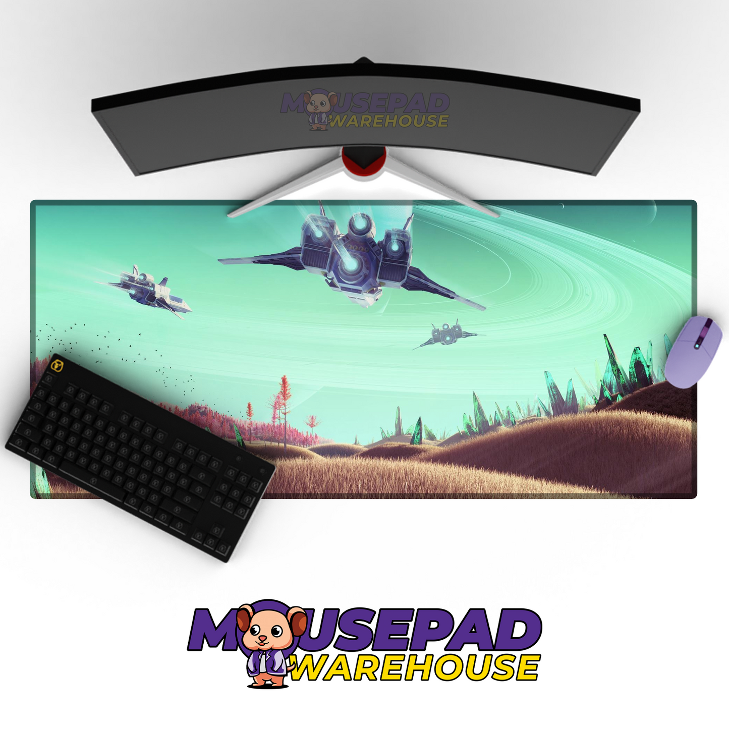 No Mans Sky V1 Mousepad Mockup