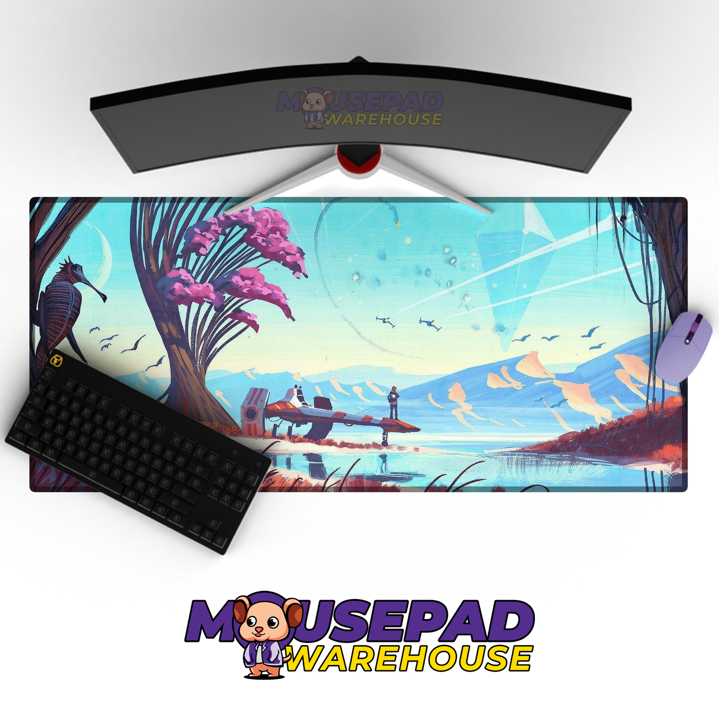 No Mans Sky V20 Mousepad Mockup