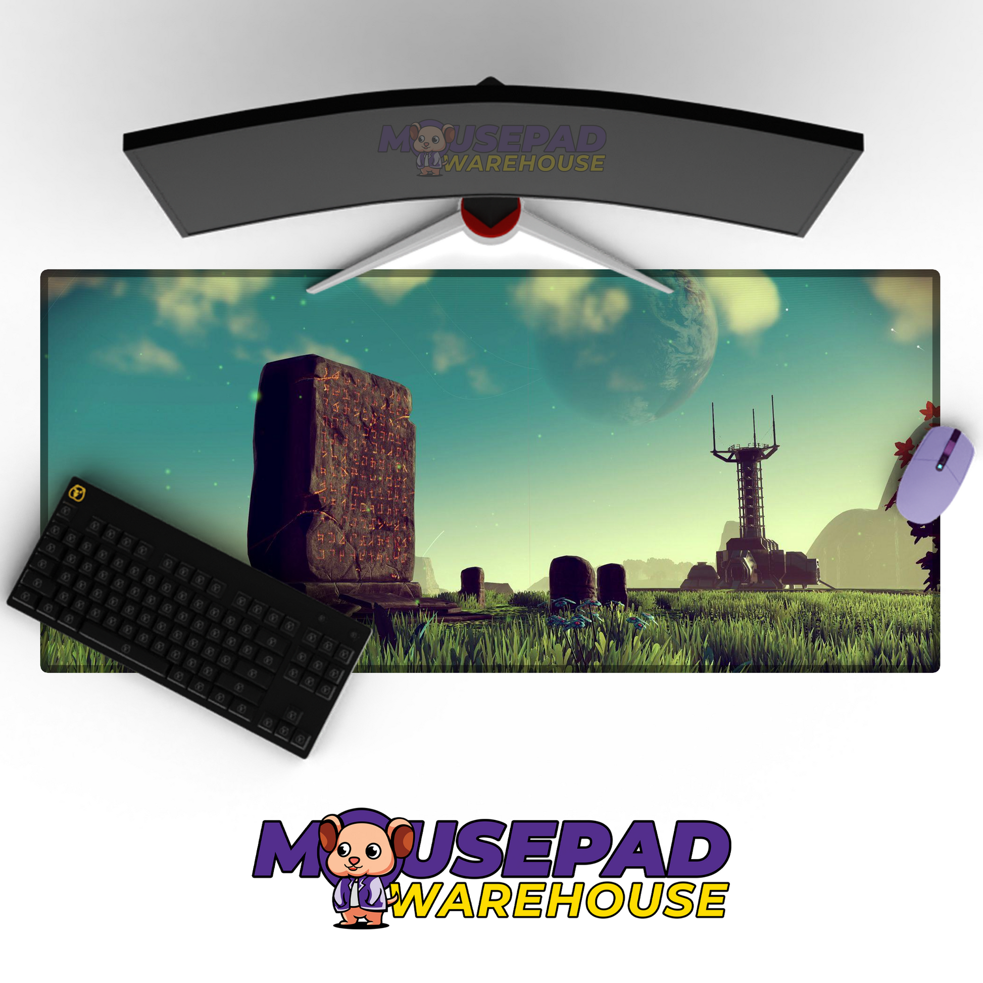 No Mans Sky V21 Mousepad Mockup