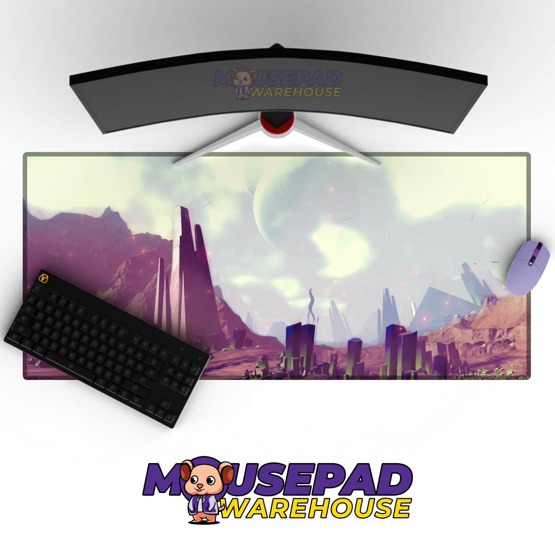 No Mans Sky V25 Mousepad Mockup