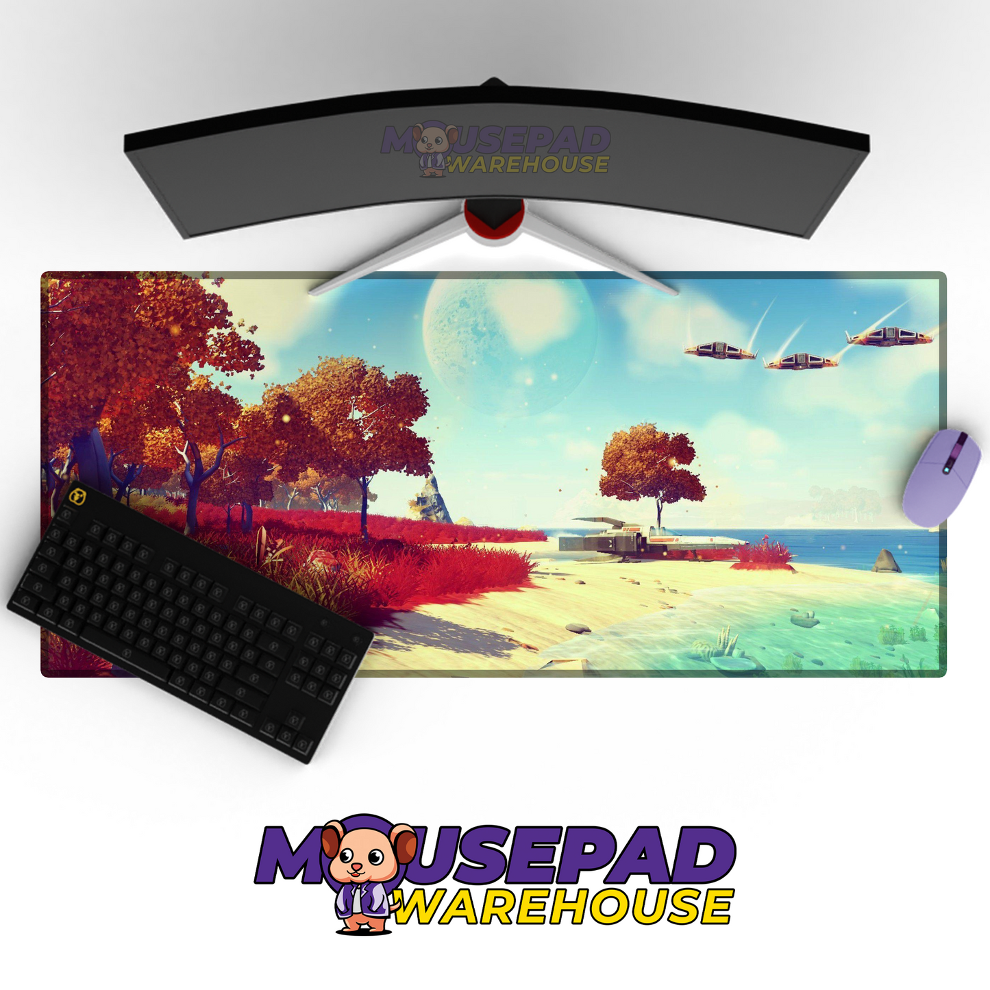 No Mans Sky V26 Mousepad Mockup