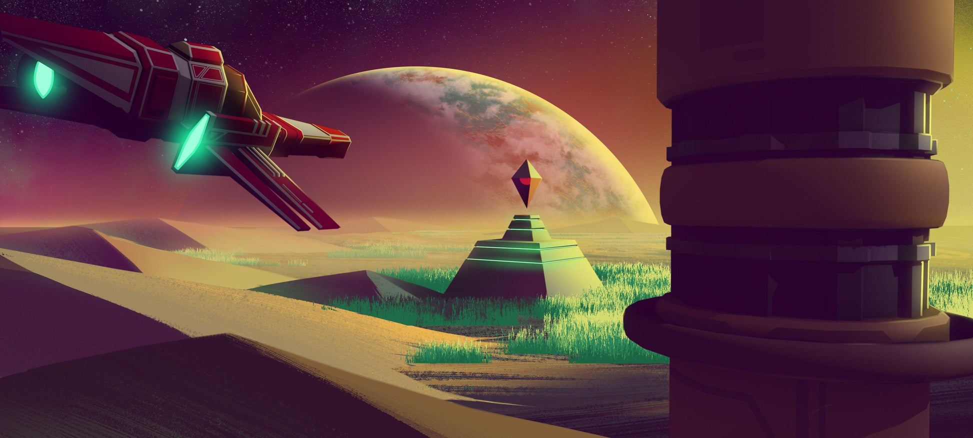 No Mans Sky V27 Mousepad
