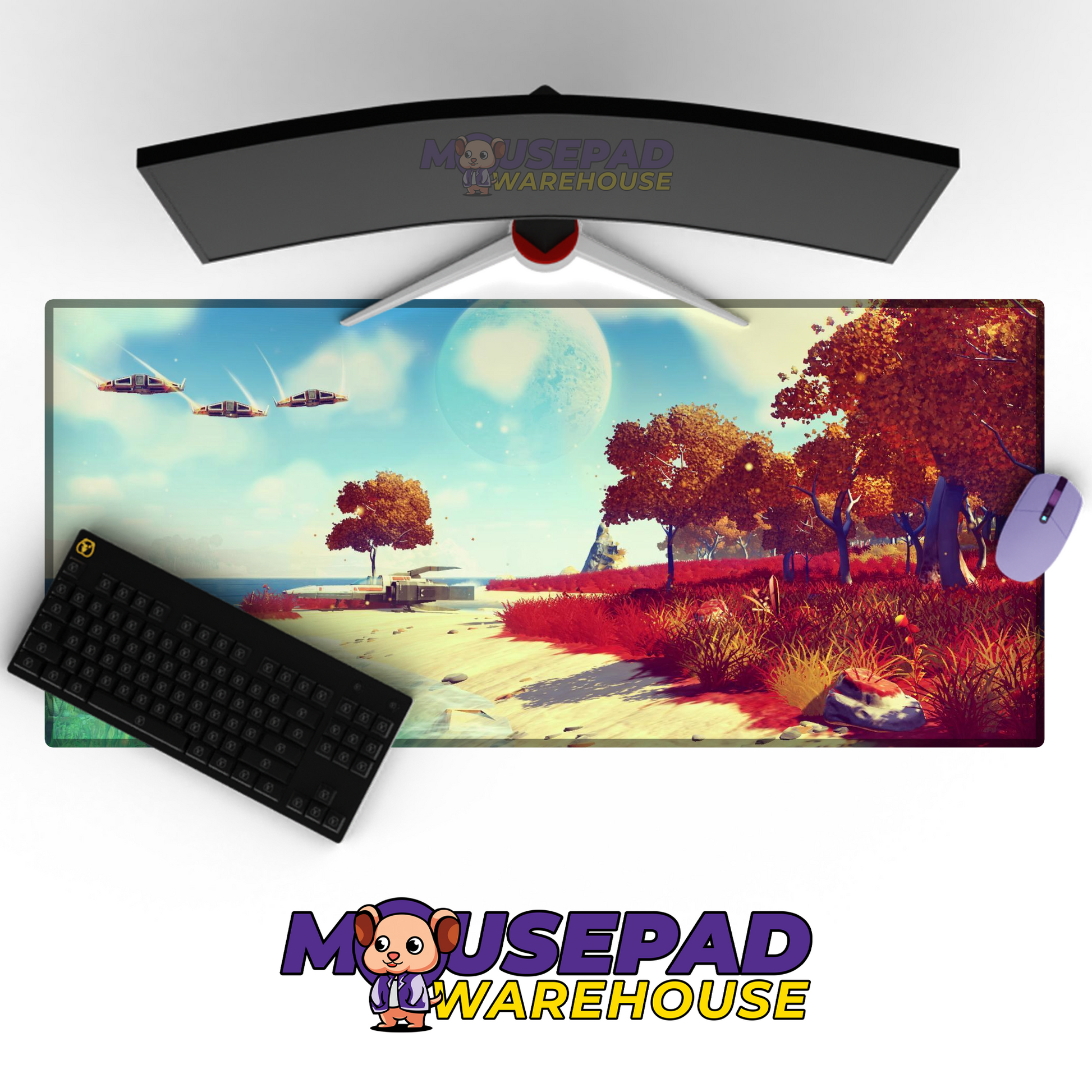 No Mans Sky V28 Mousepad Mockup