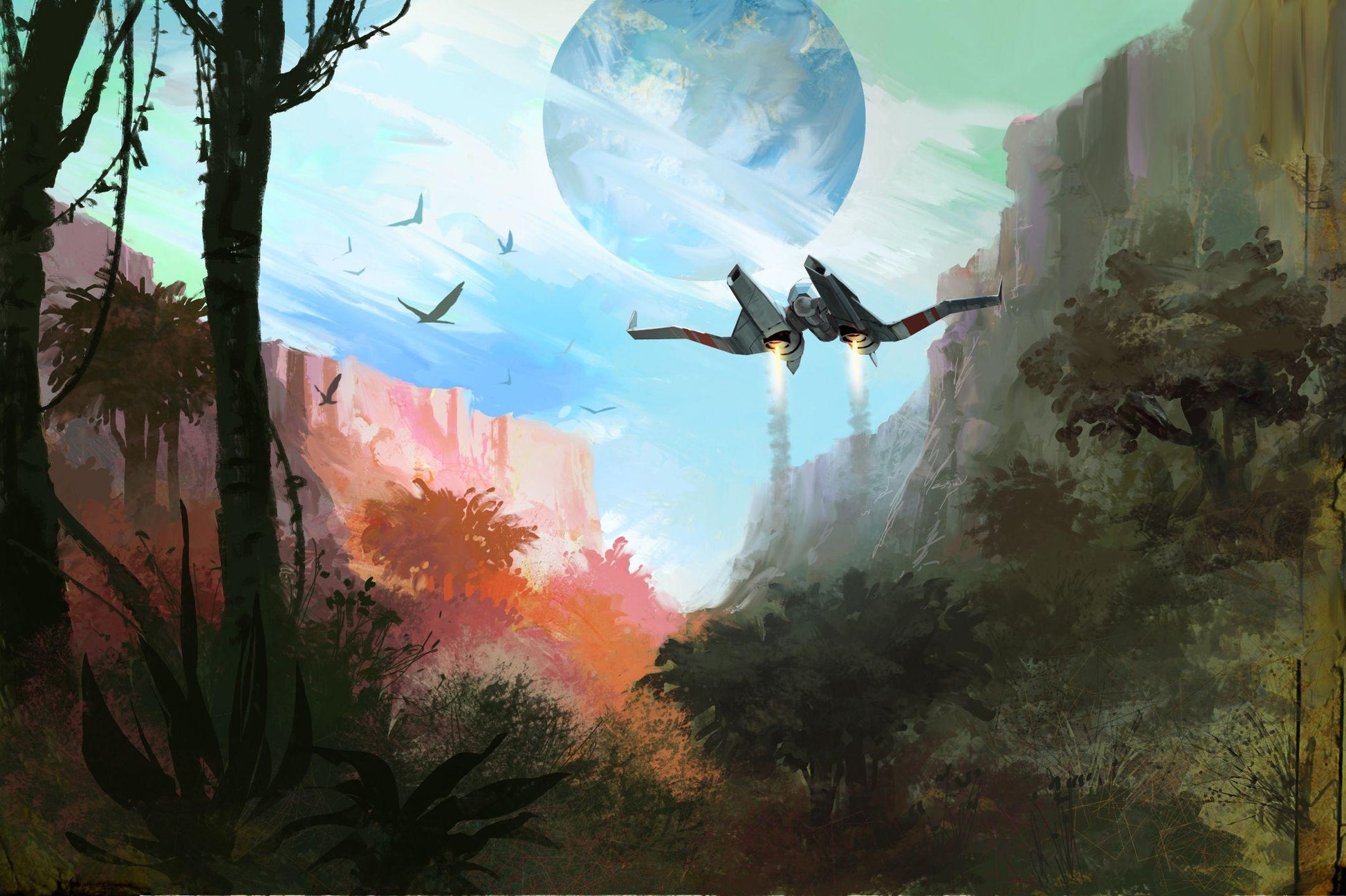 No Mans Sky V30 Mousepad