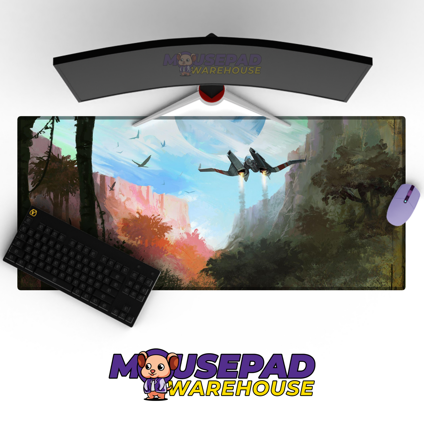 No Mans Sky V30 Mousepad Mockup