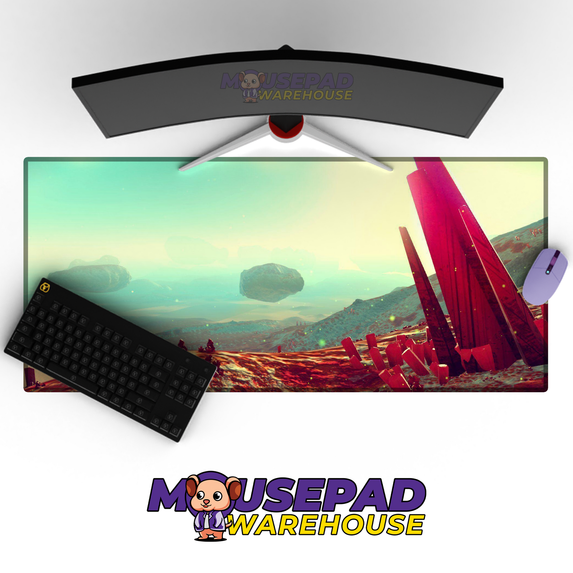 No Mans Sky V31 Mousepad Mockup