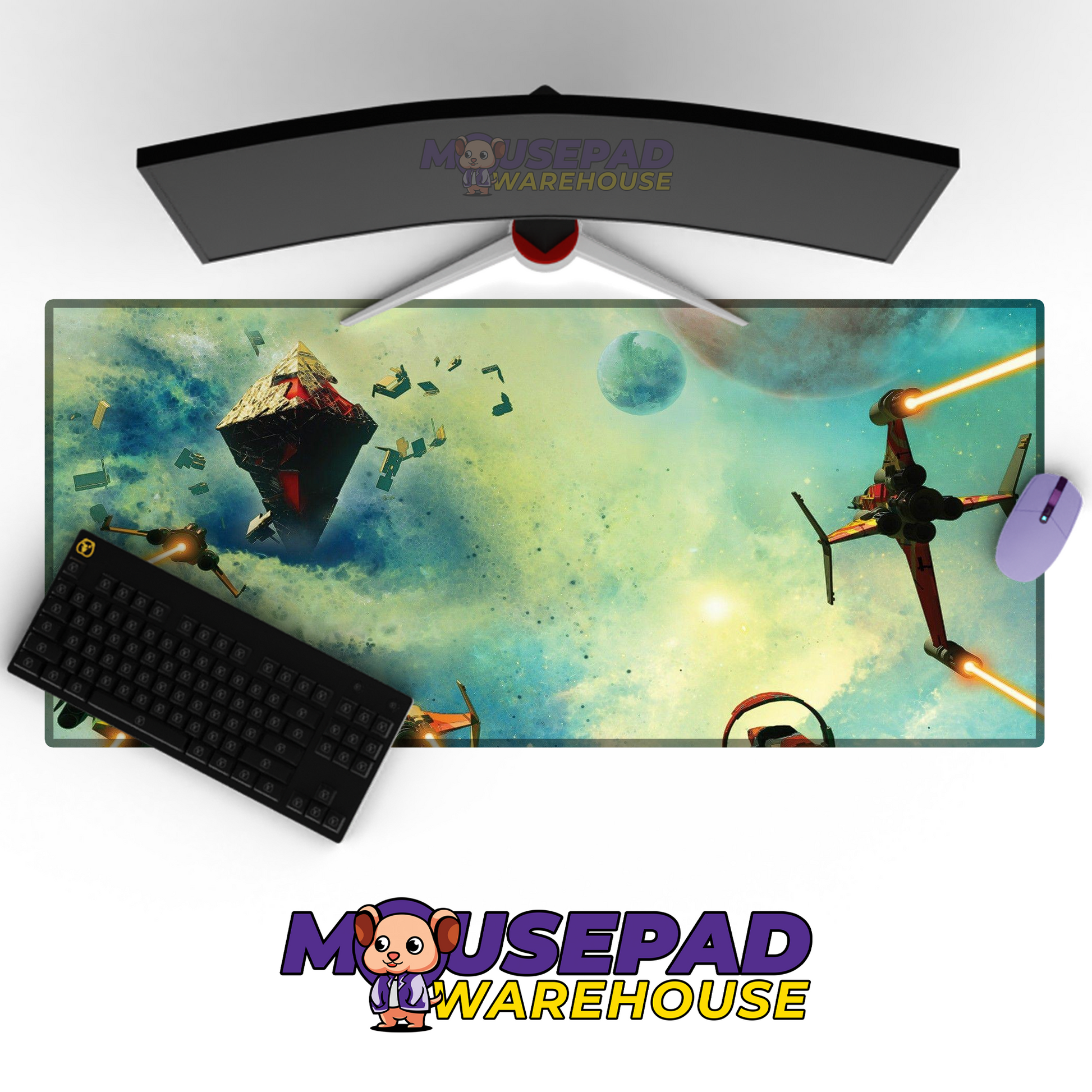 No Mans Sky V32 Mousepad Mockup
