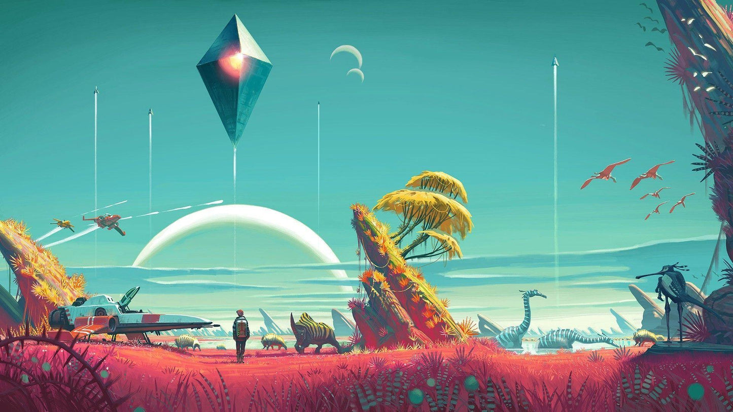 No Mans Sky V34 Mousepad