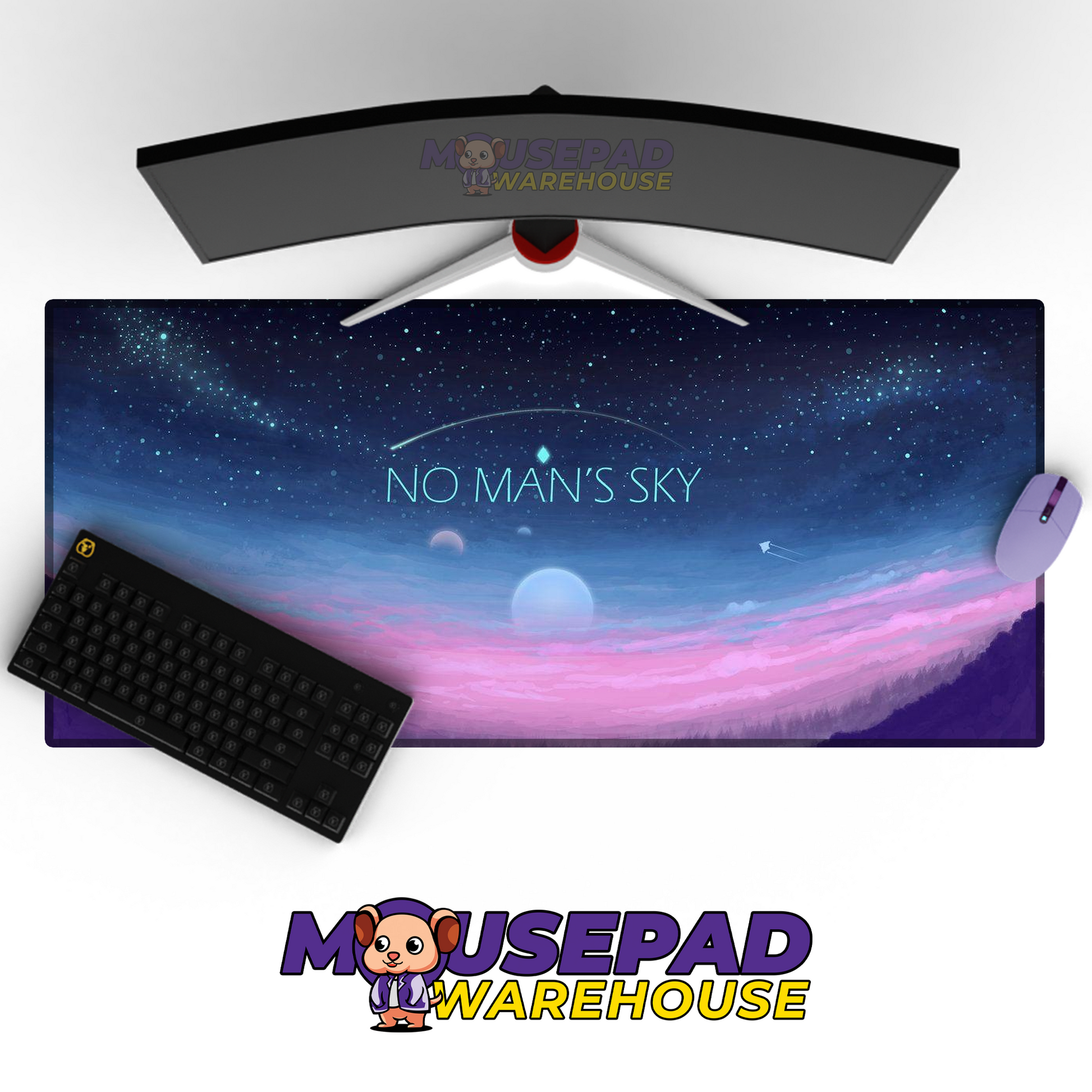 No Mans Sky V35 Mousepad Mockup