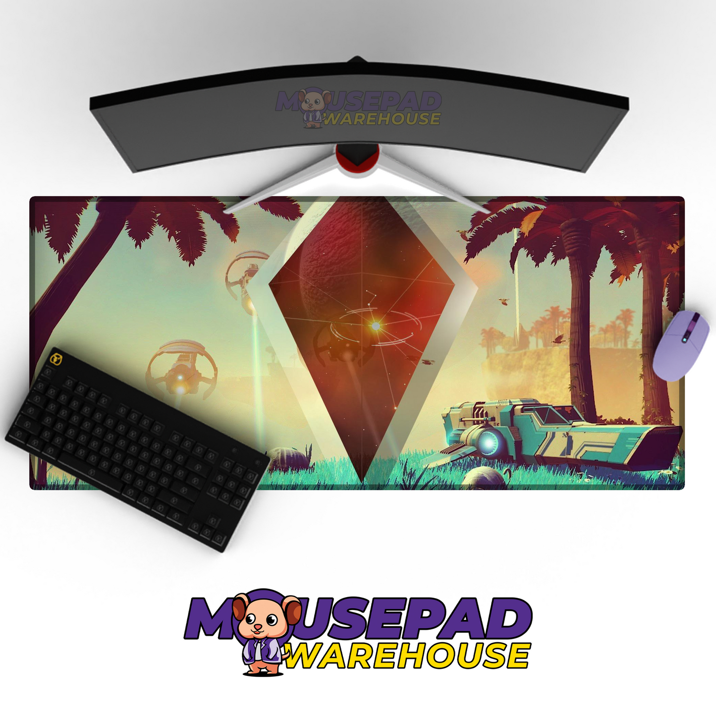 No Mans Sky V36 Mousepad Mockup