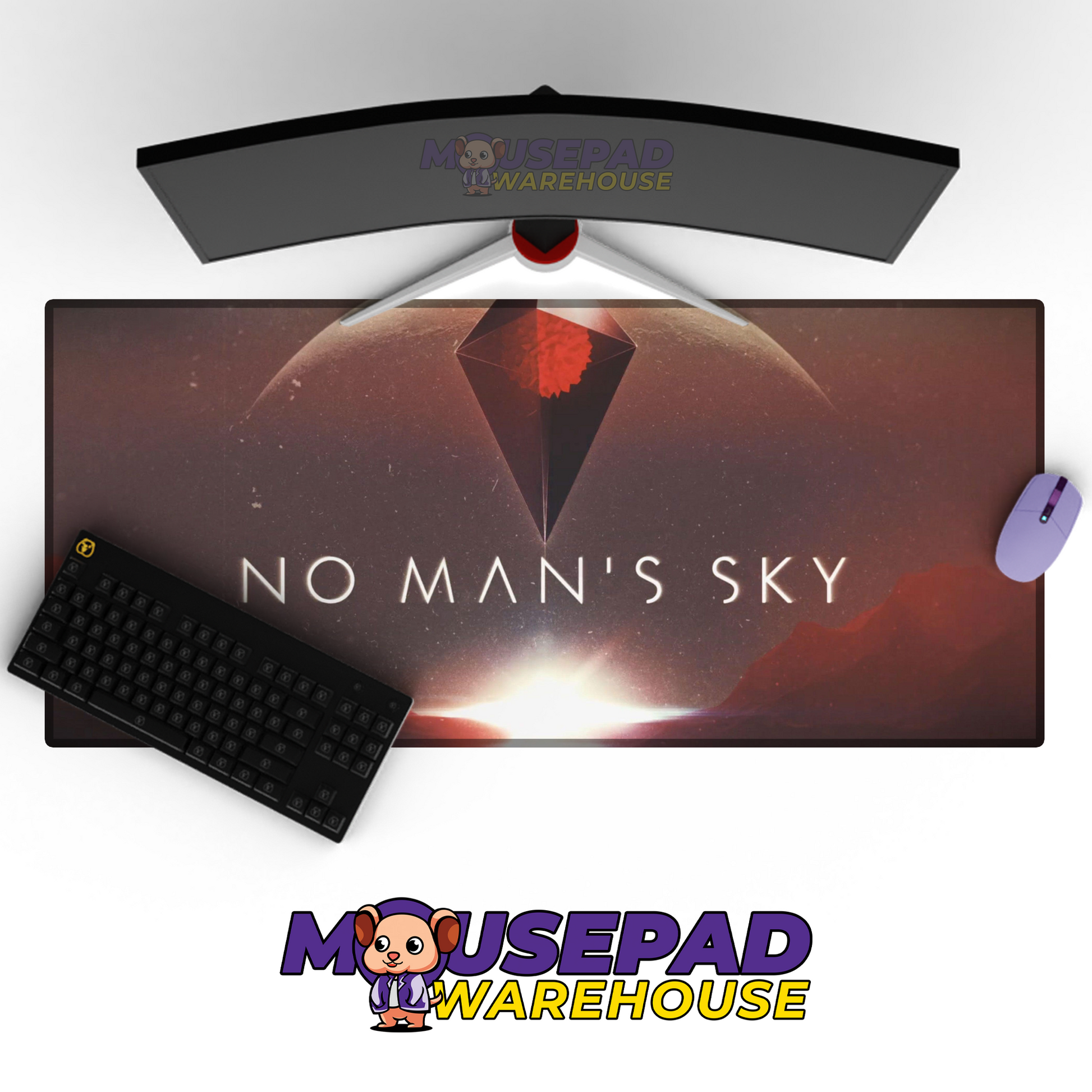 No Mans Sky V37 Mousepad Mockup