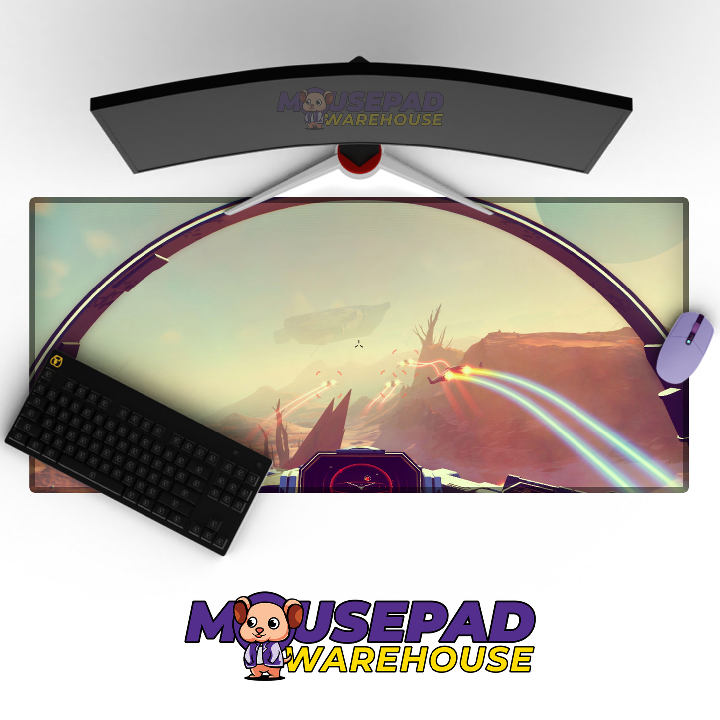 No Mans Sky V38 Mousepad Mockup