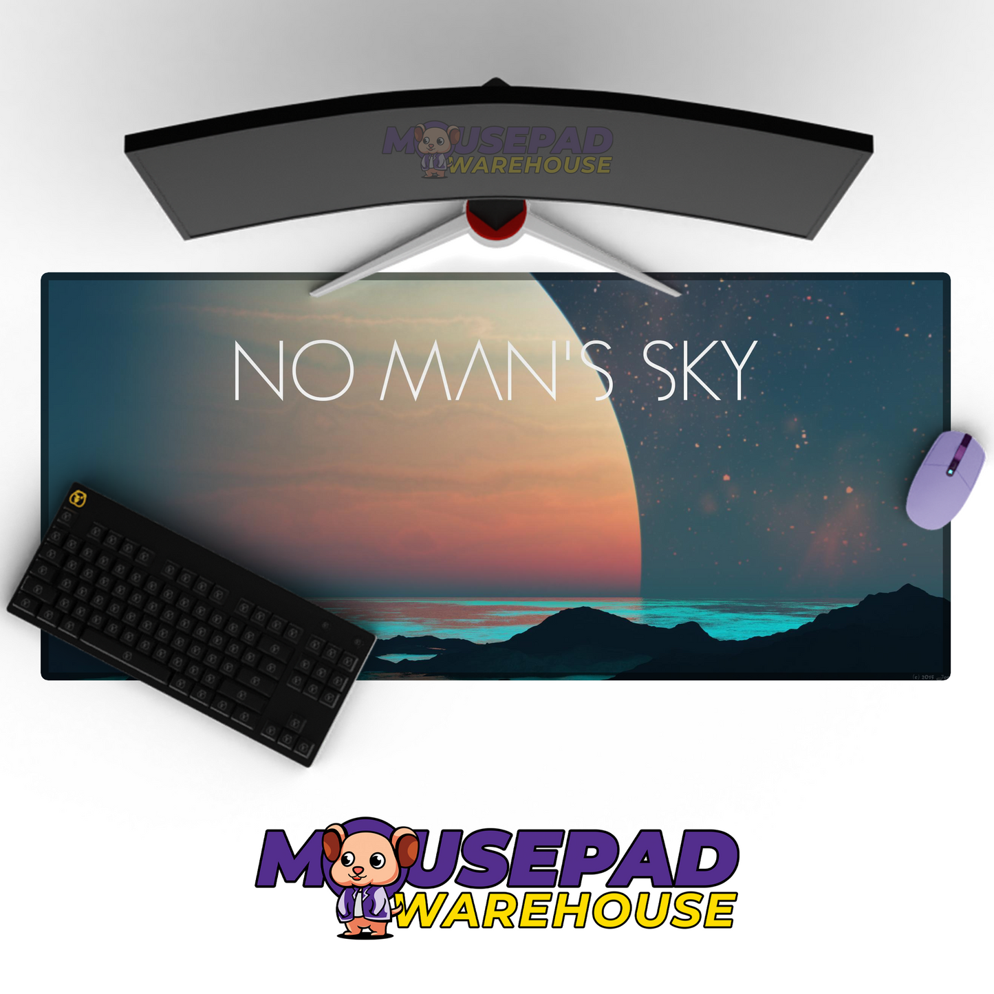 No Mans Sky V3 Mousepad Mockup