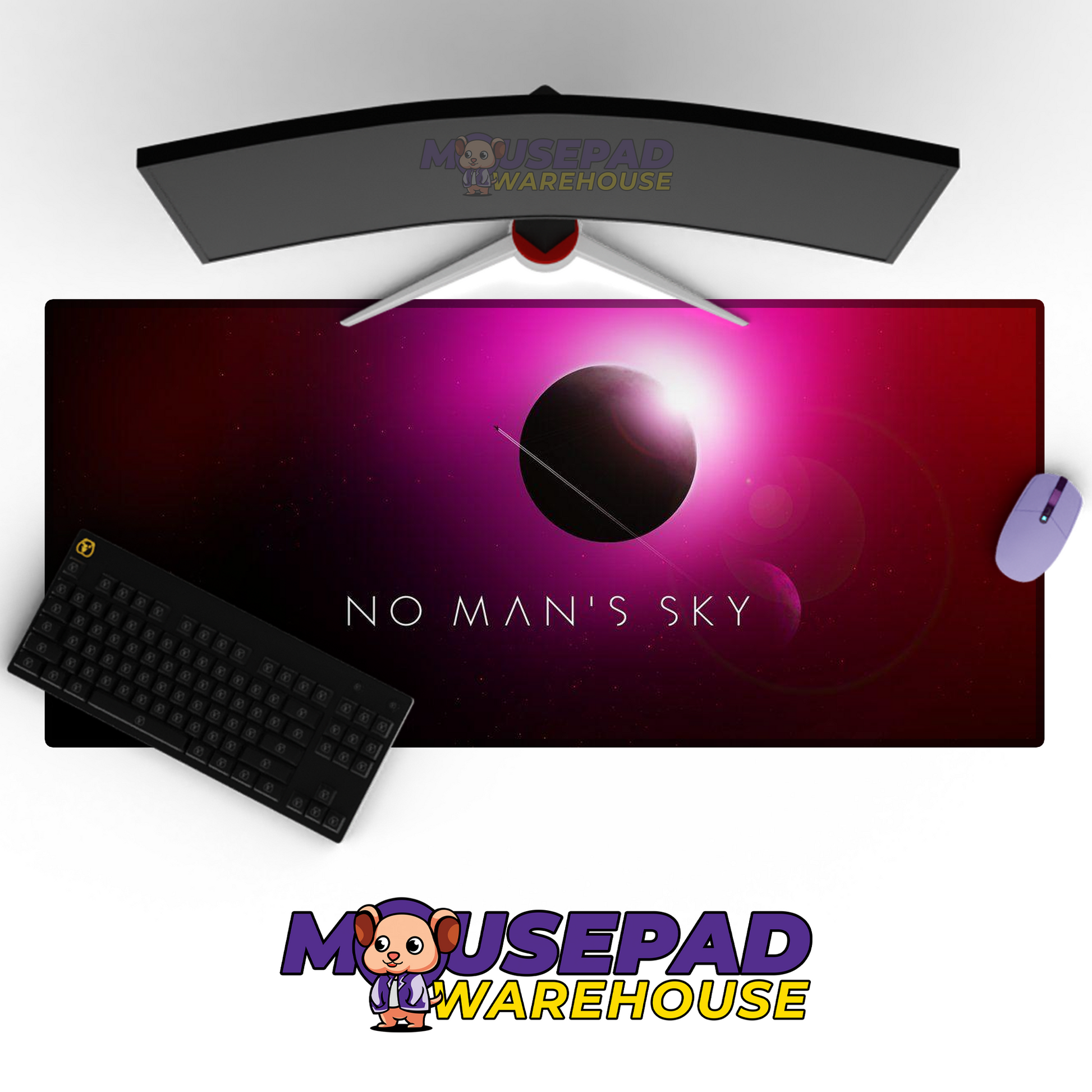 No Mans Sky V40 Mousepad Mockup