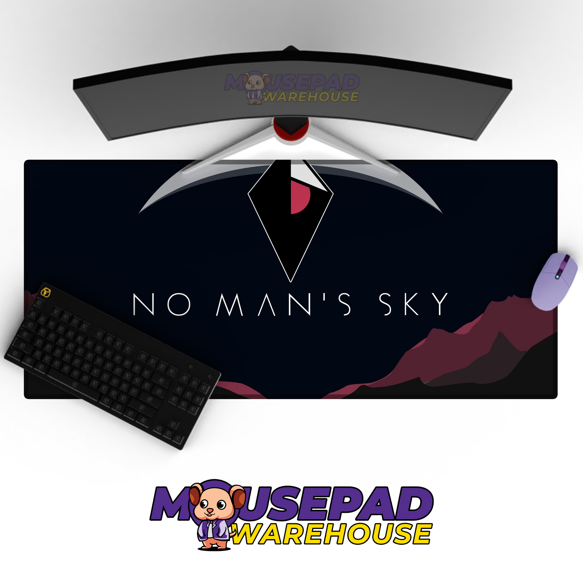 No Mans Sky V42 Mousepad Mockup