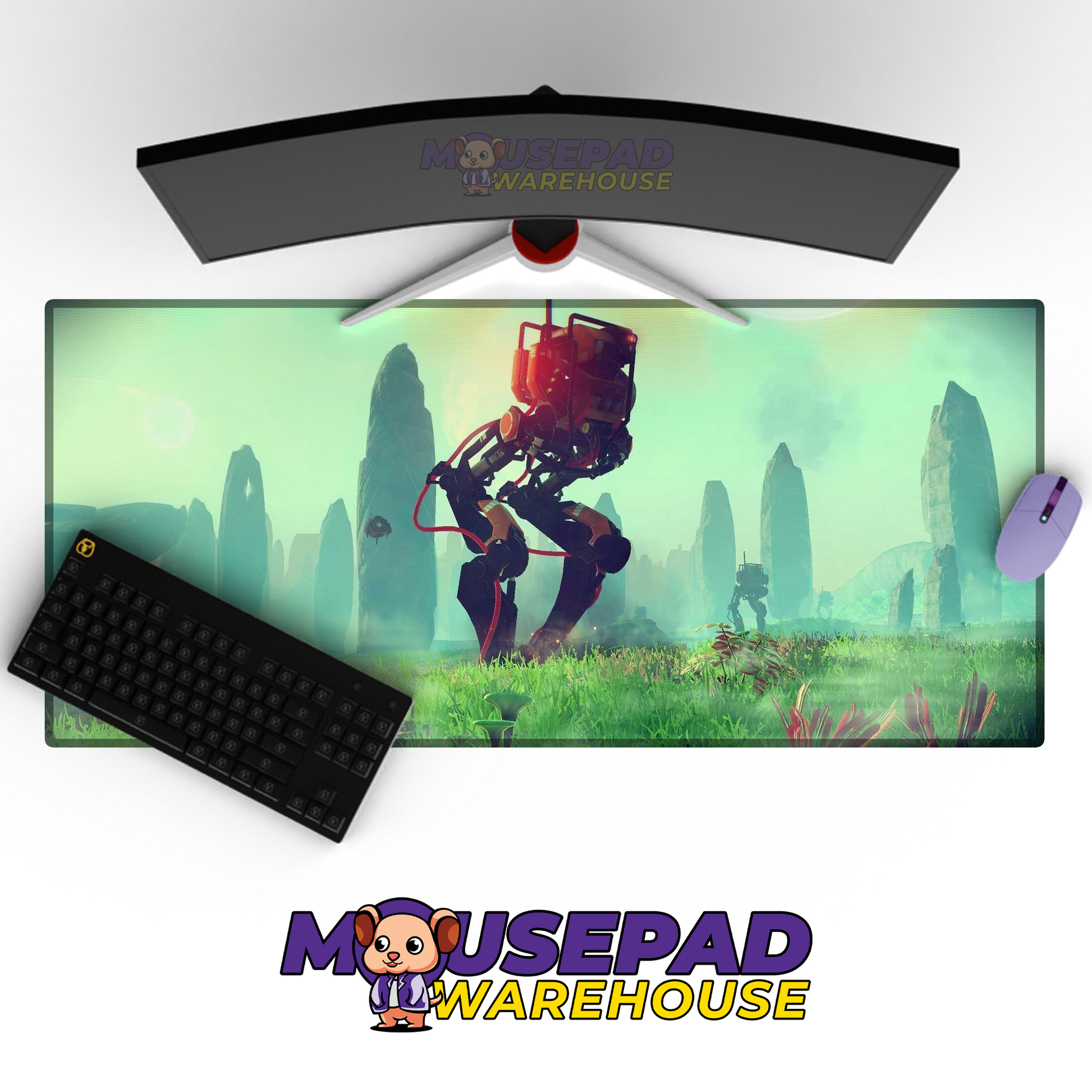 No Mans Sky V43 Mousepad Mockup