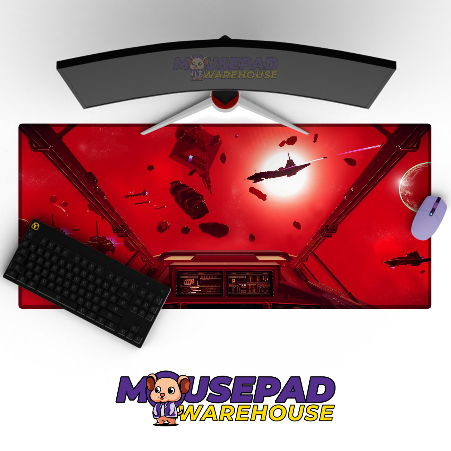 No Mans Sky V47 Mousepad Mockup