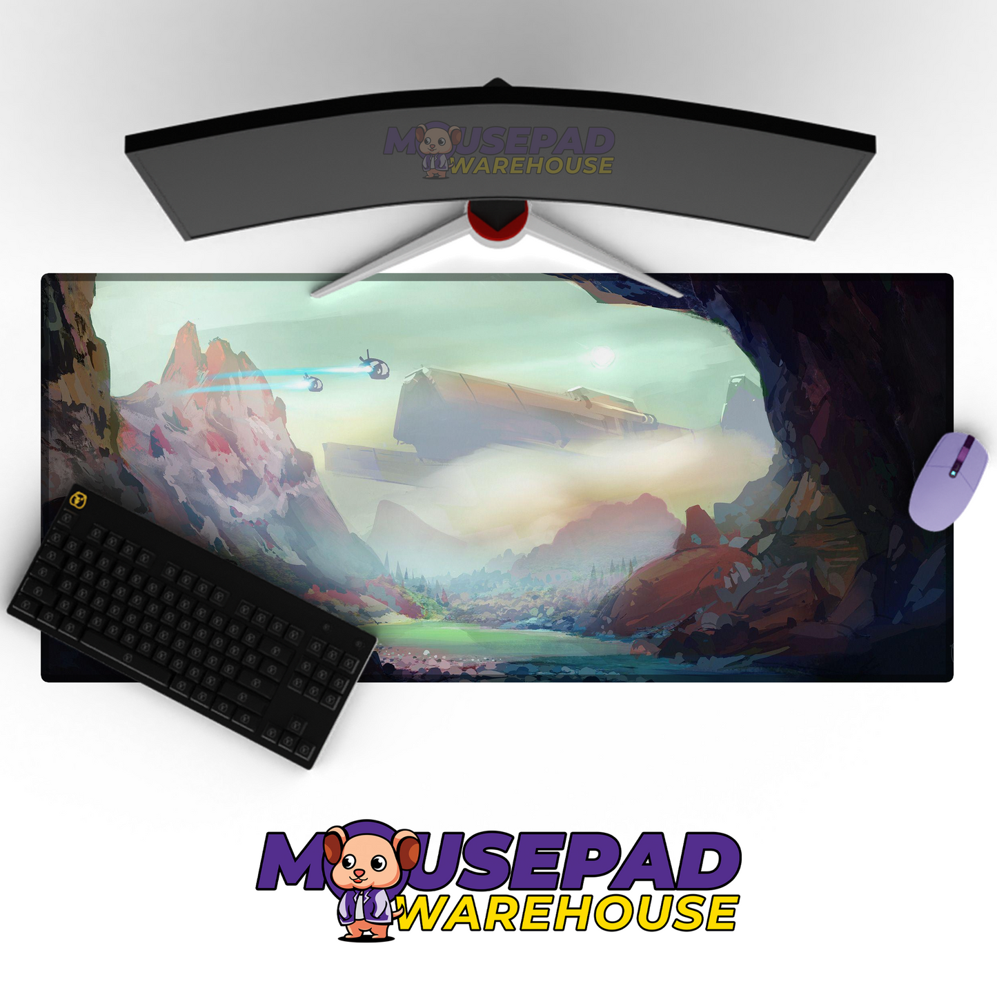 No Mans Sky V48 Mousepad Mockup