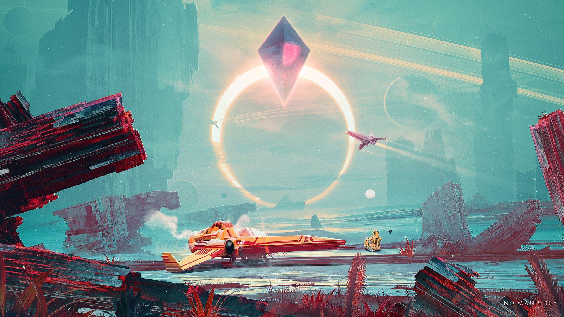 No Mans Sky V49 Mousepad