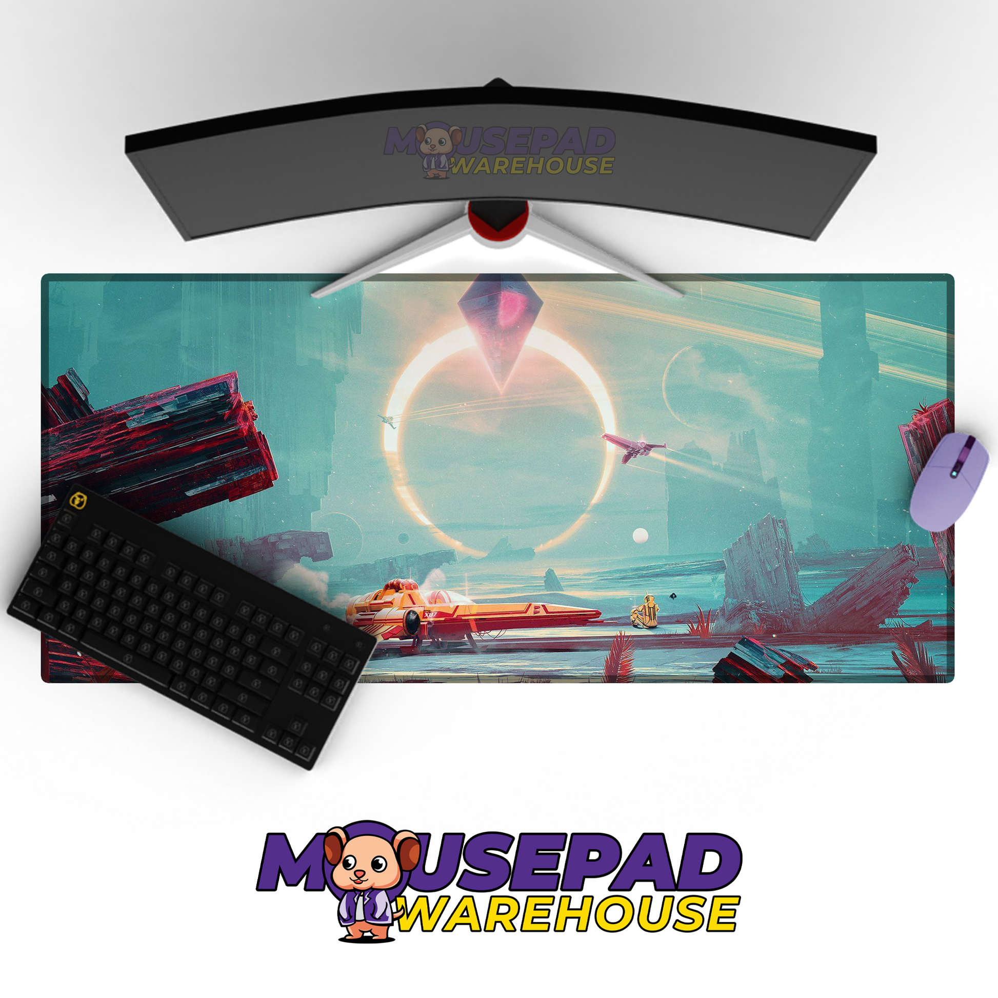 No Mans Sky V49 Mousepad Mockup