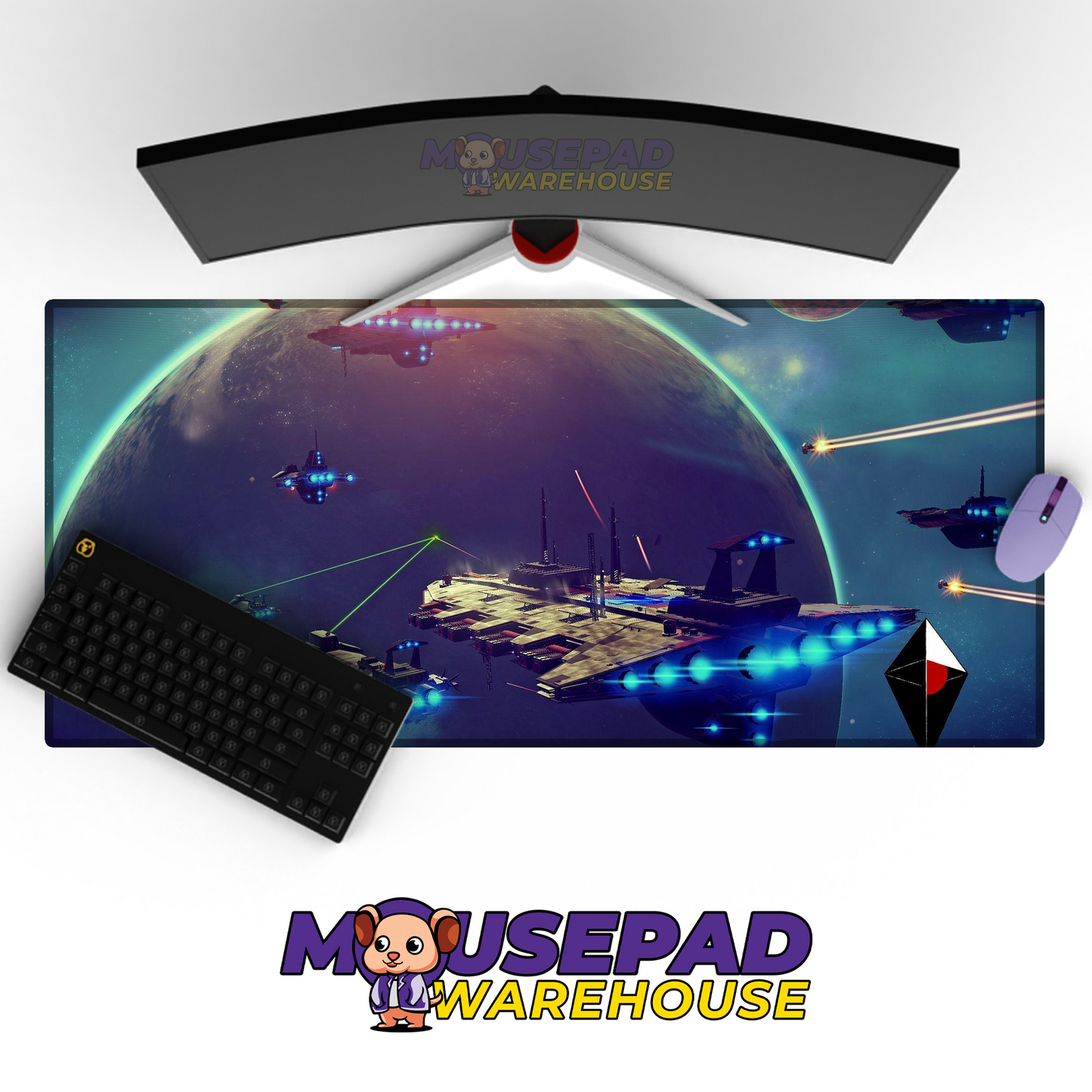 No Mans Sky V4 Mousepad Mockup