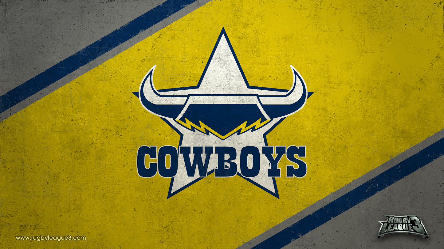 North Queensland Cowboys V2 Mousepad Deskmat