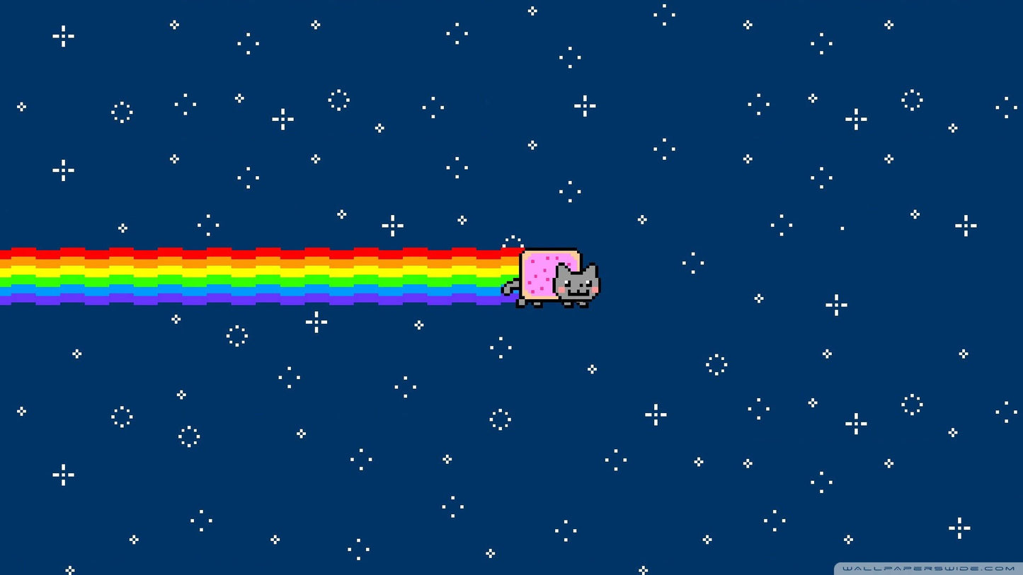 Nyan Cat Meme Mousepad Desk mat