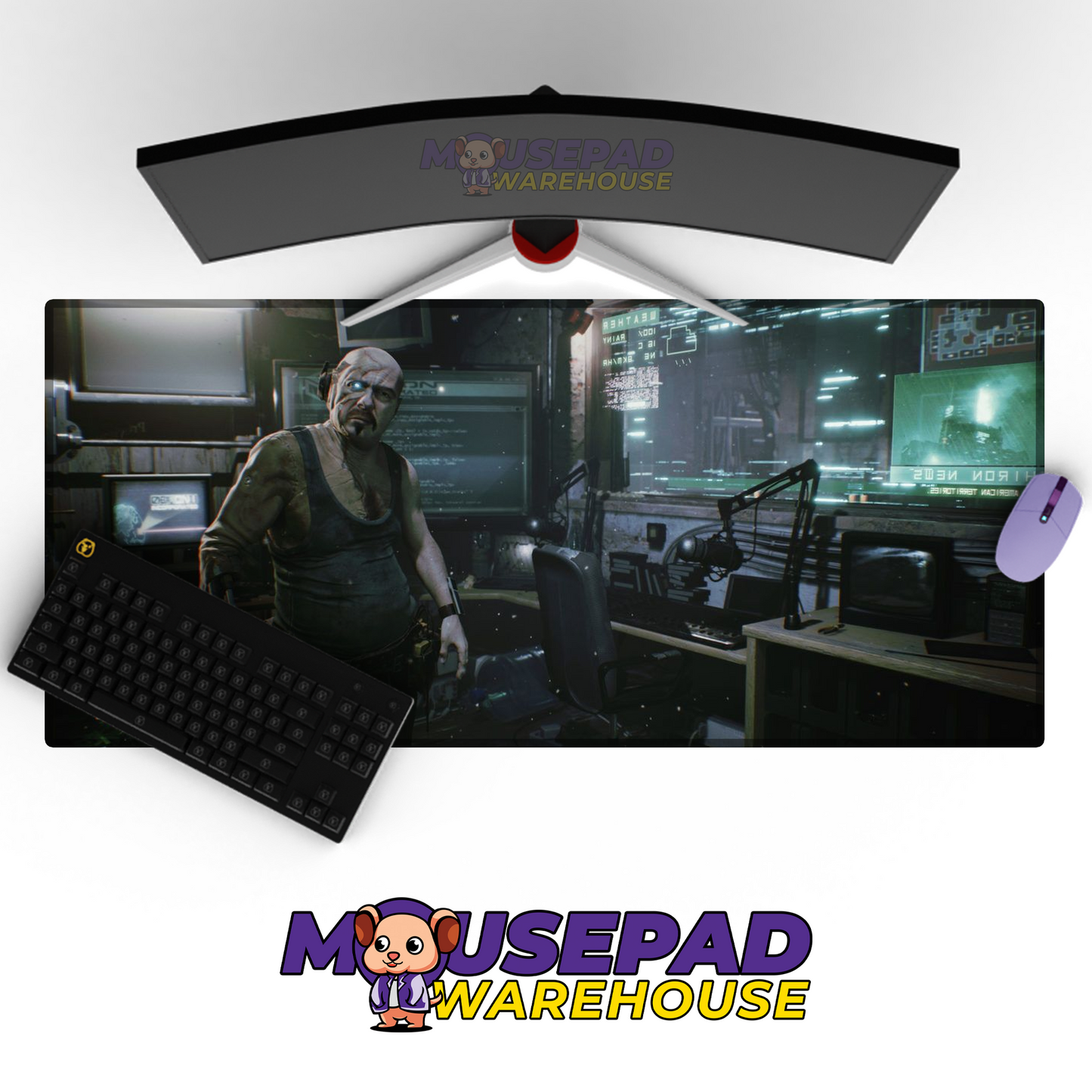 Observer System Redux V15 Mousepad Mockup