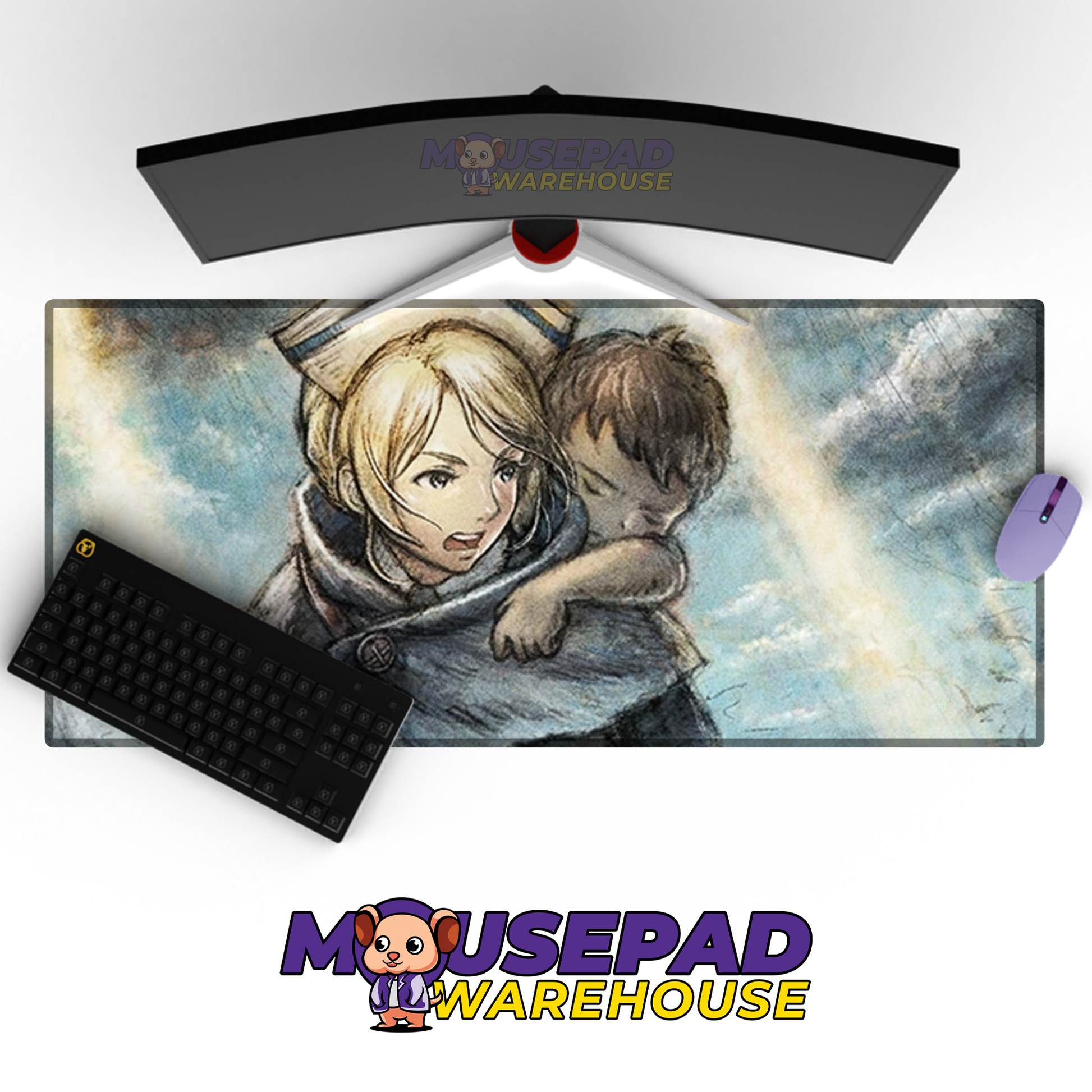 Octopath Traveler II V10 Mousepad Mockup