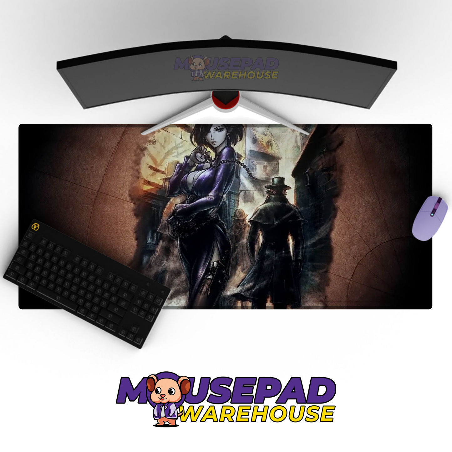 Octopath Traveler II V12 Mousepad Mockup
