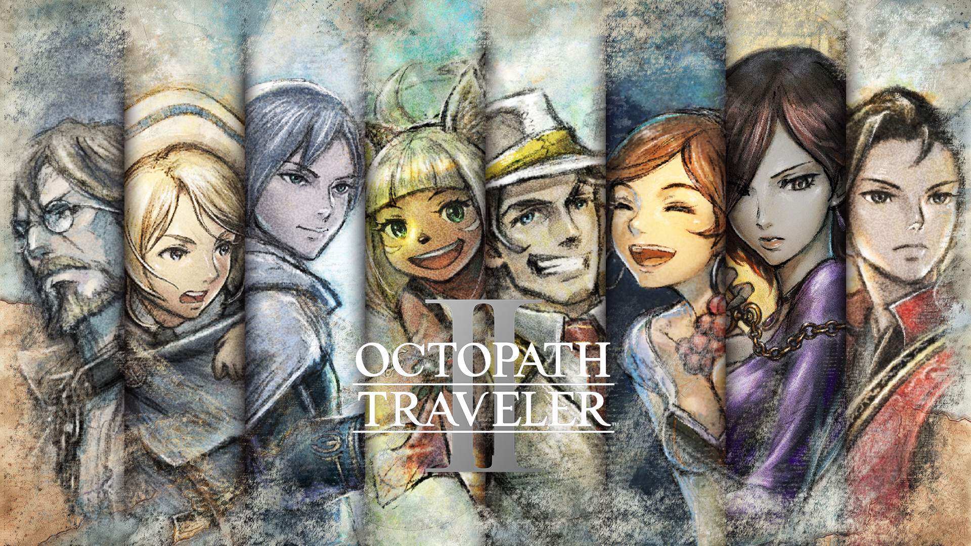 Octopath Traveler II V20 Mousepad