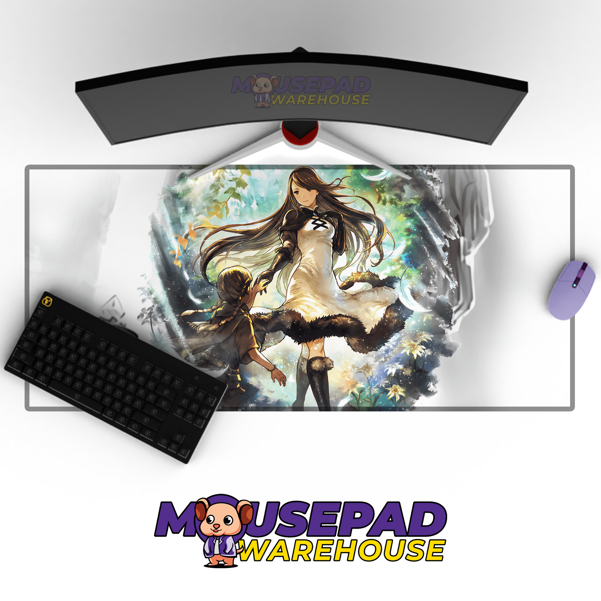Octopath Traveler II V22 Mousepad Mockup