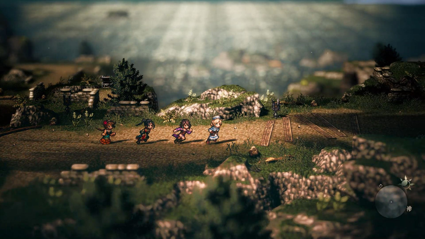 Octopath Traveler II V28 Mousepad