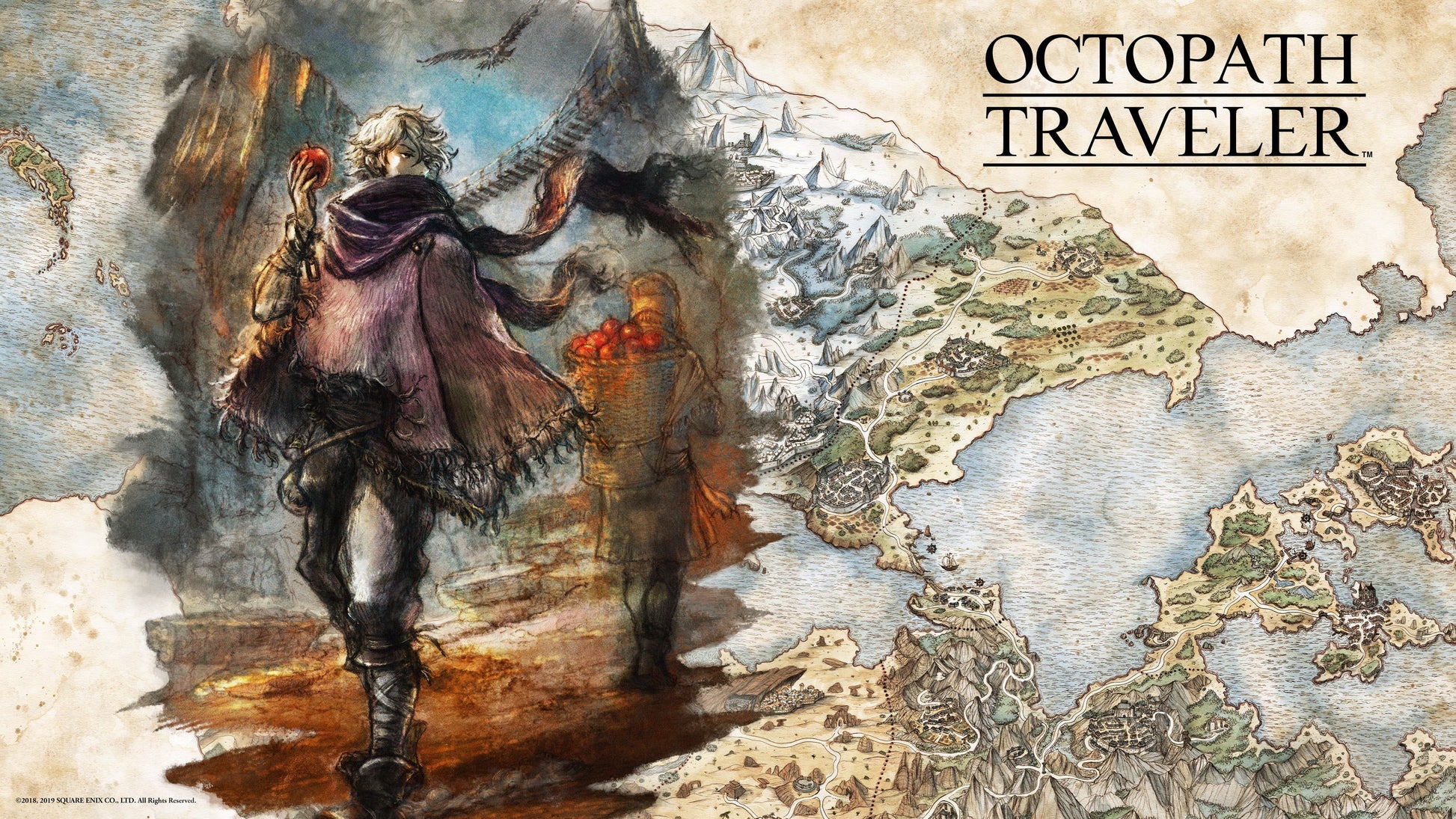 Octopath Traveler II V32 Mousepad