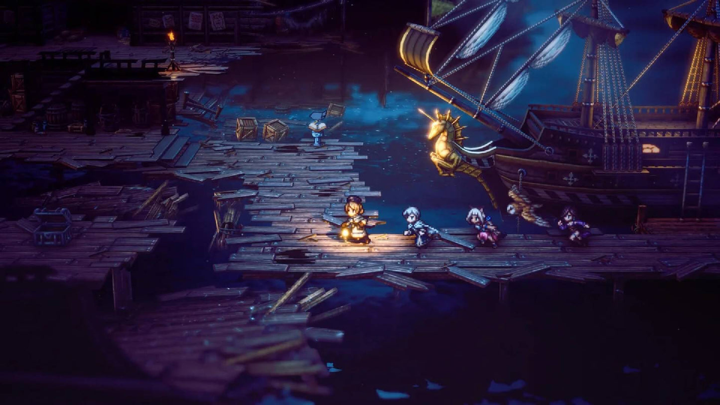 Octopath Traveler II V6 Mousepad