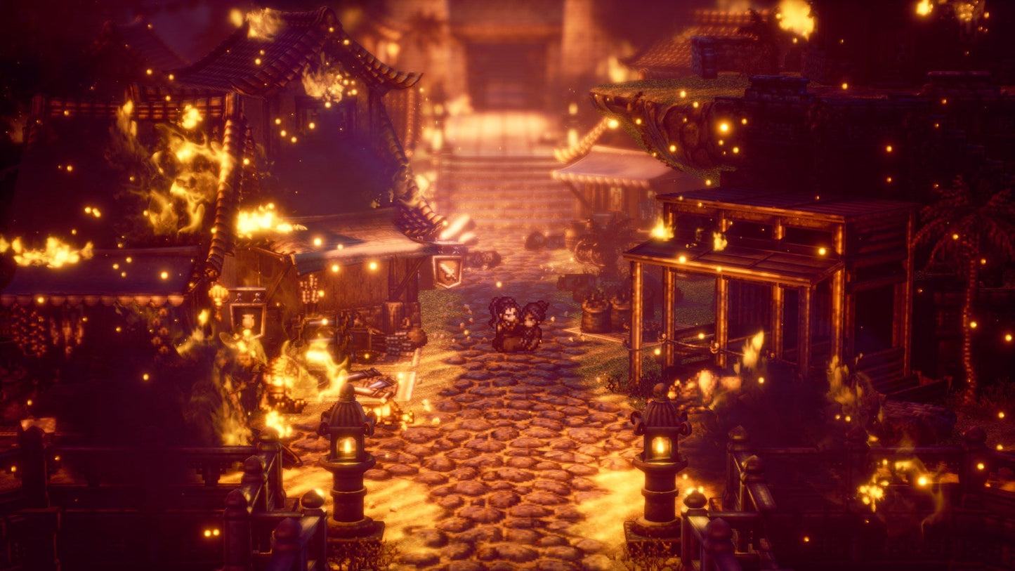 Octopath Traveler II V8 Mousepad