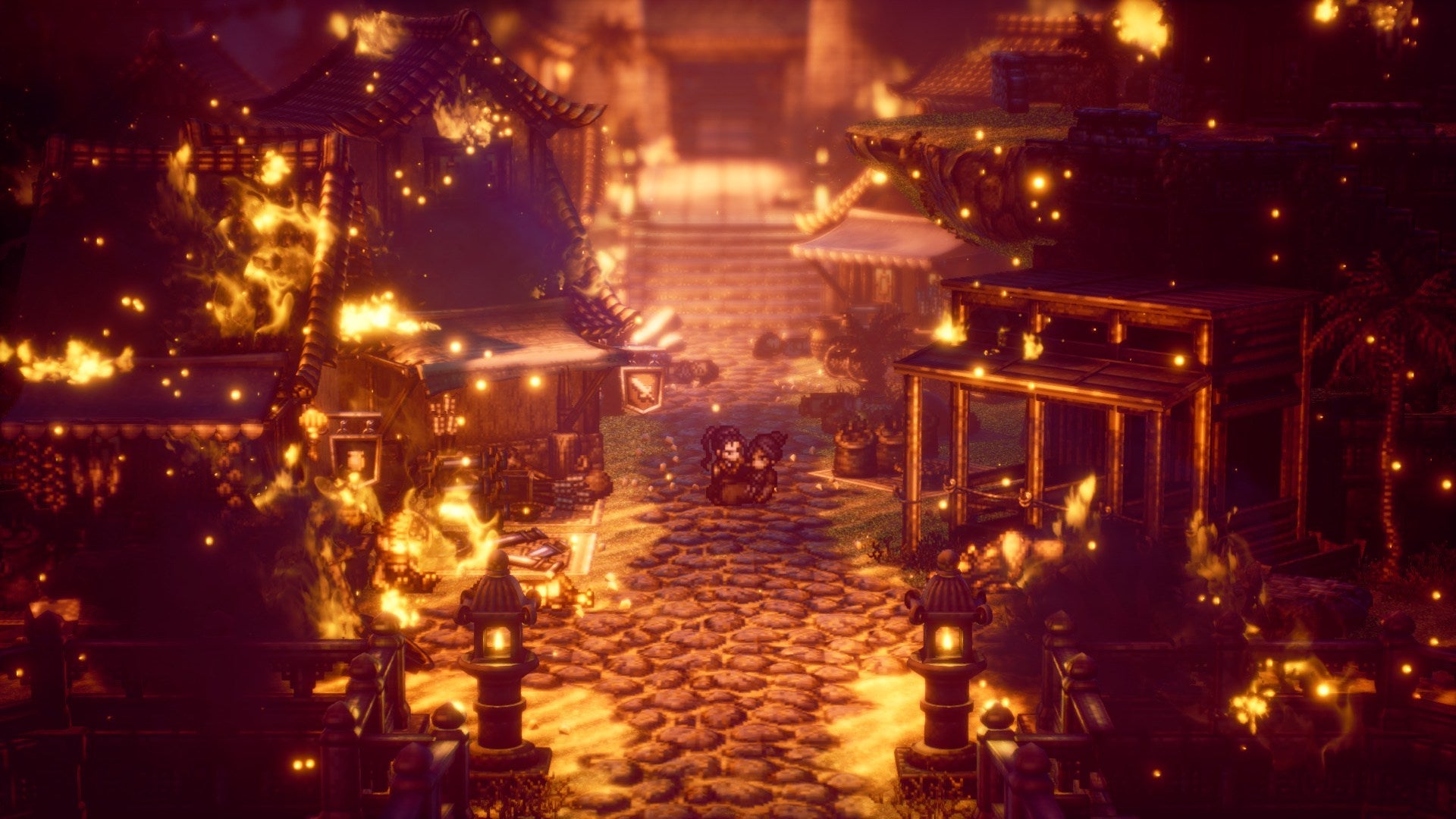 Octopath Traveler II V8 Mousepad