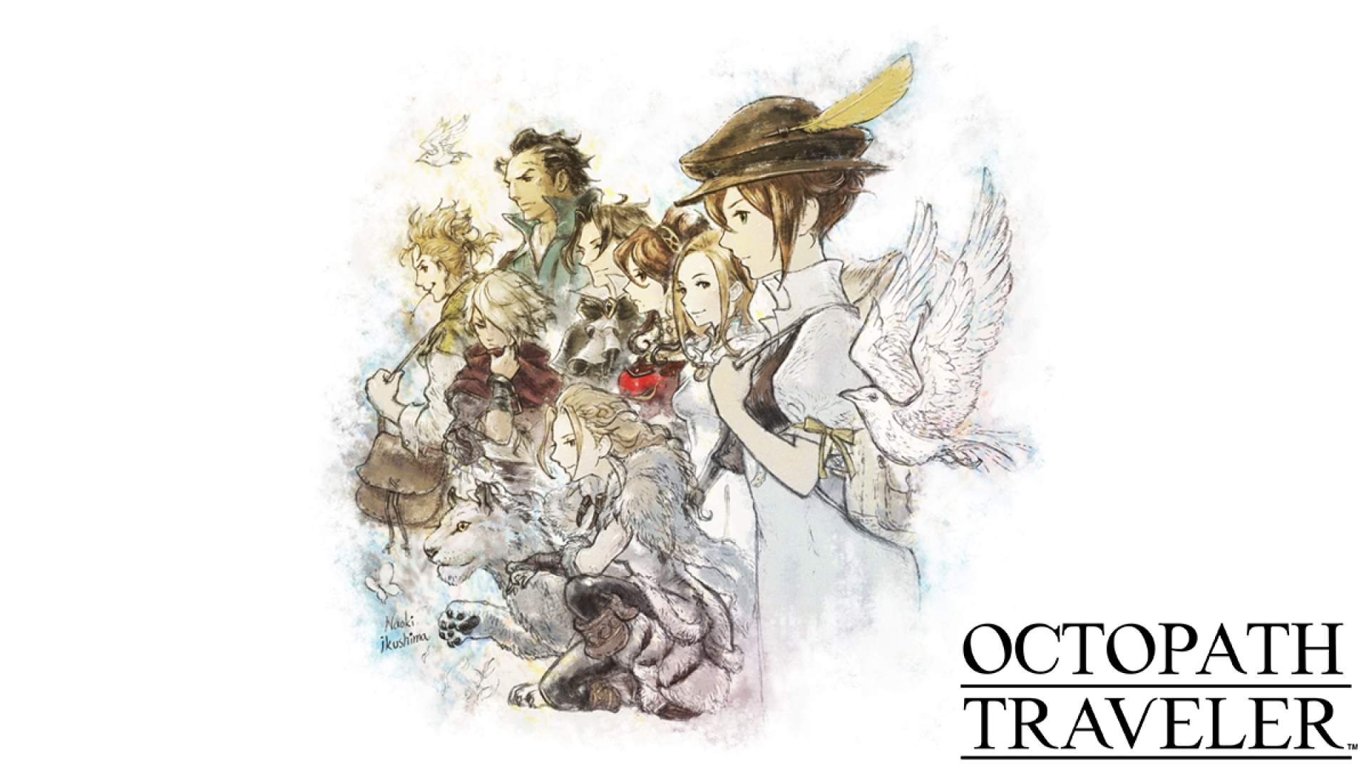 Octopath Traveler II V9 Mousepad